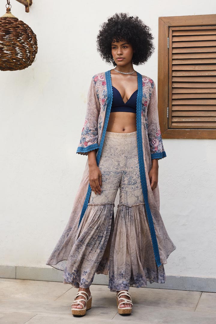 Image of PRINT PATCHWORK- BLUE STORY