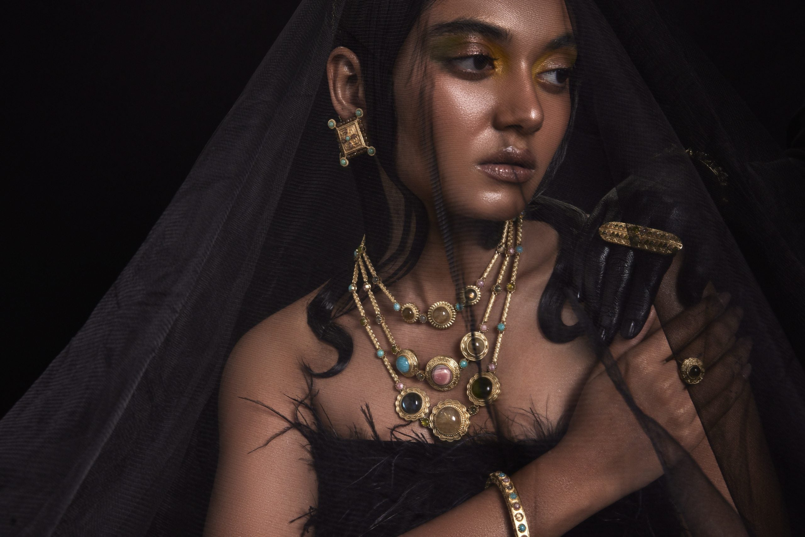 Image of Azra Studs JJV by JJ Valaya