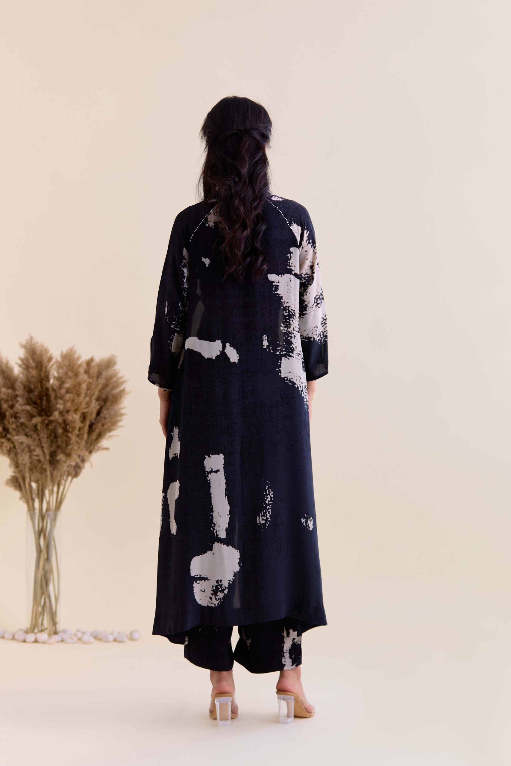 Ziya Raglon Co-Ord SetW5BLCRRAG-01