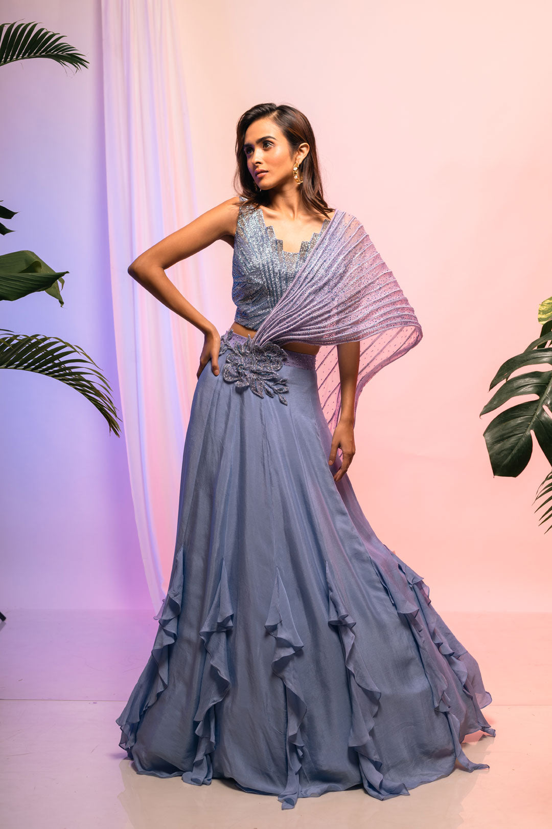Glaze Lehenga Set