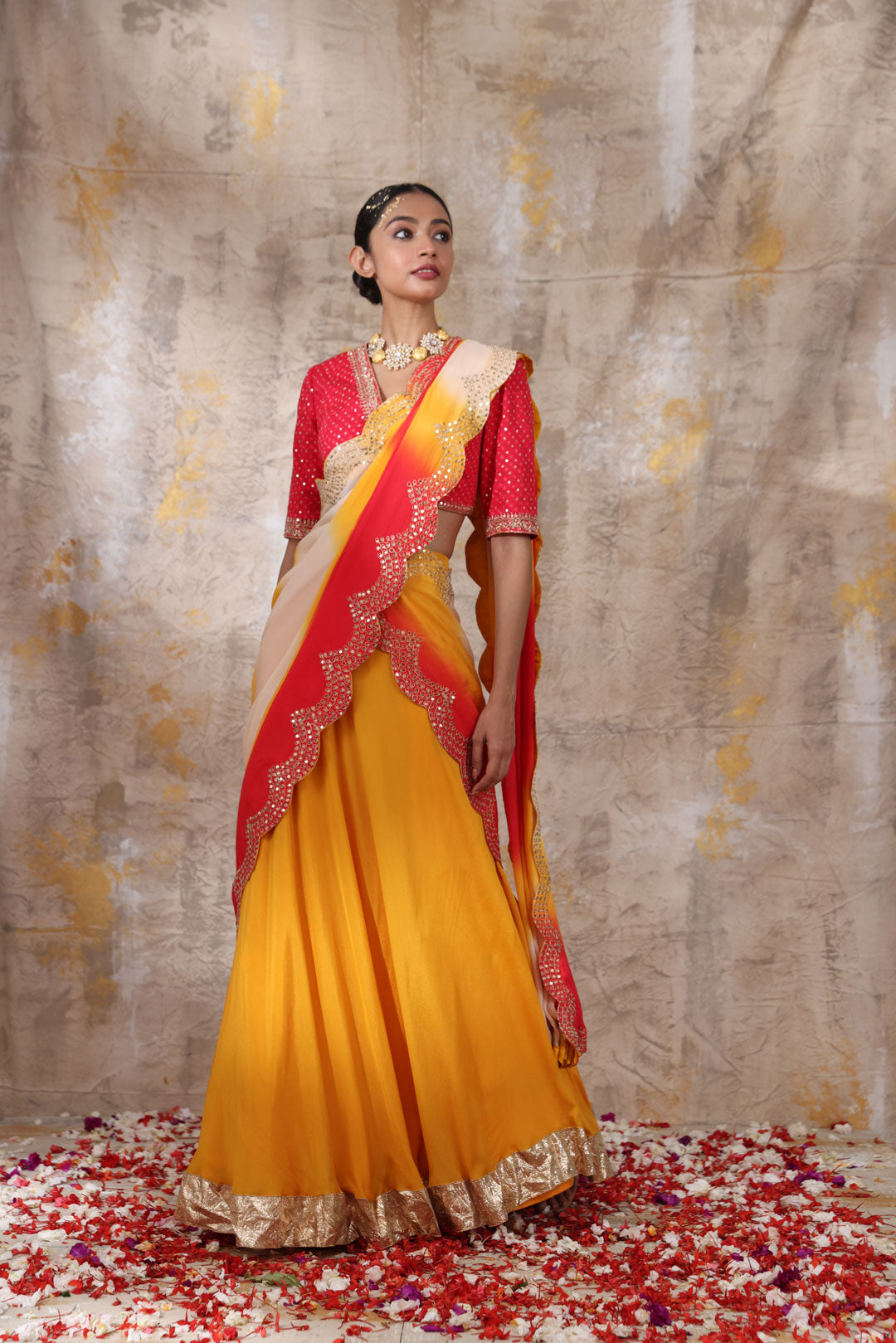 Kaakali lehenga set