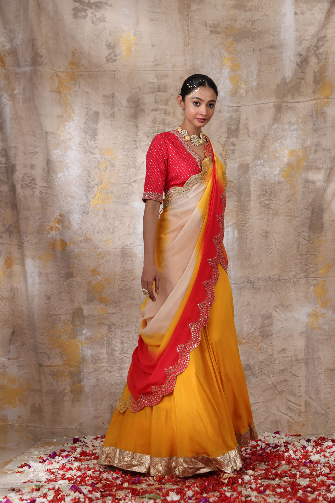 Kaakali lehenga set