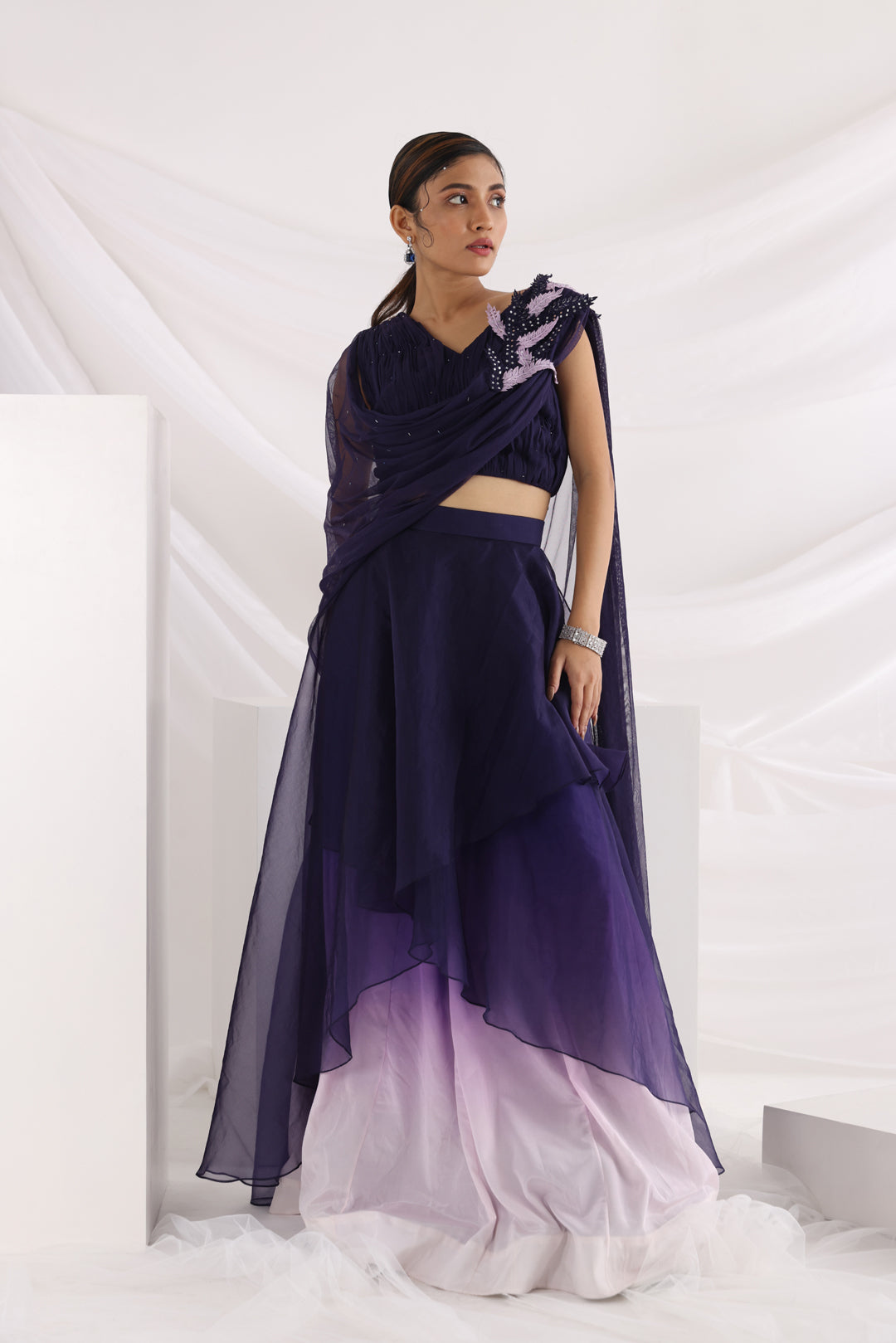 Celosia lehenga set