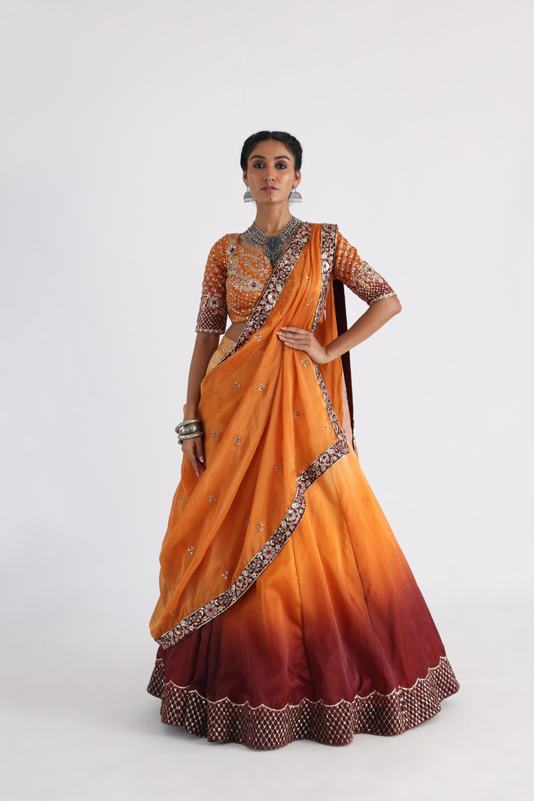Dalia lehenga set