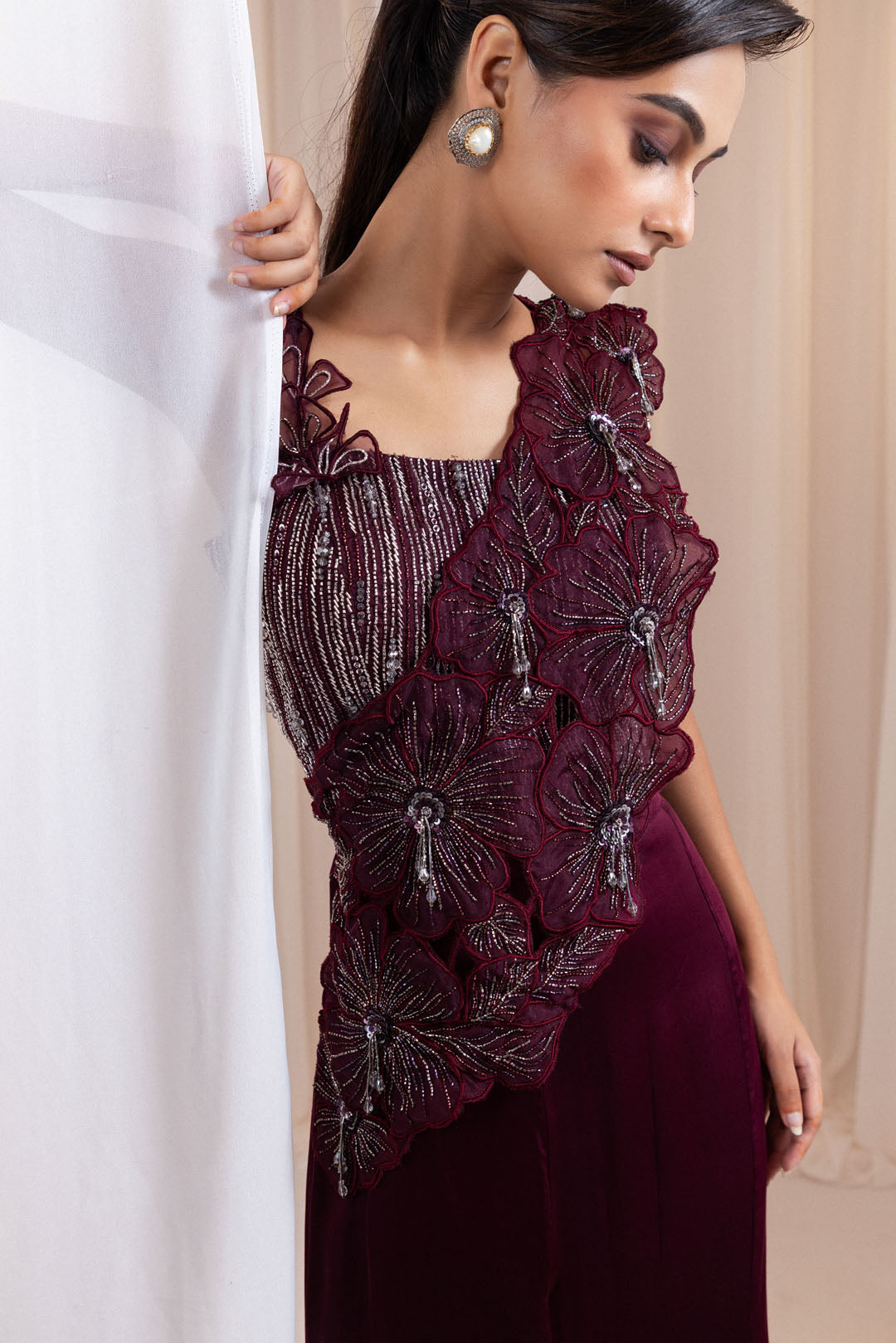 Merlot Veil Set