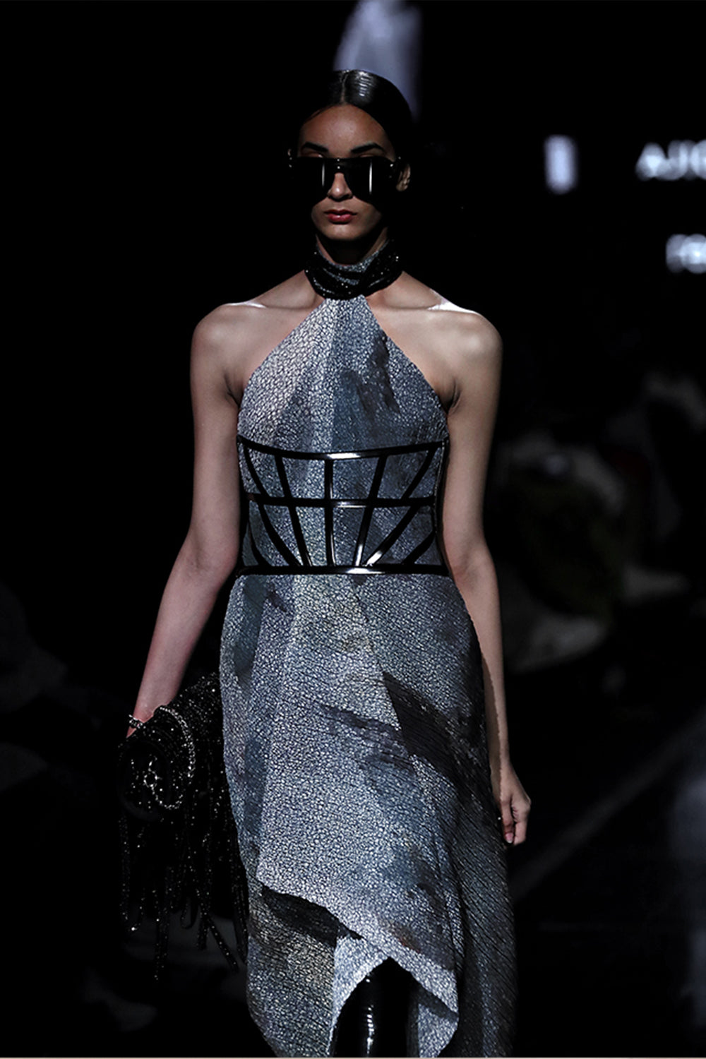 High Neck Halter Cut - Auraya Fashion -  - #tag1# - #tag2# - #tag3# - #tag3#