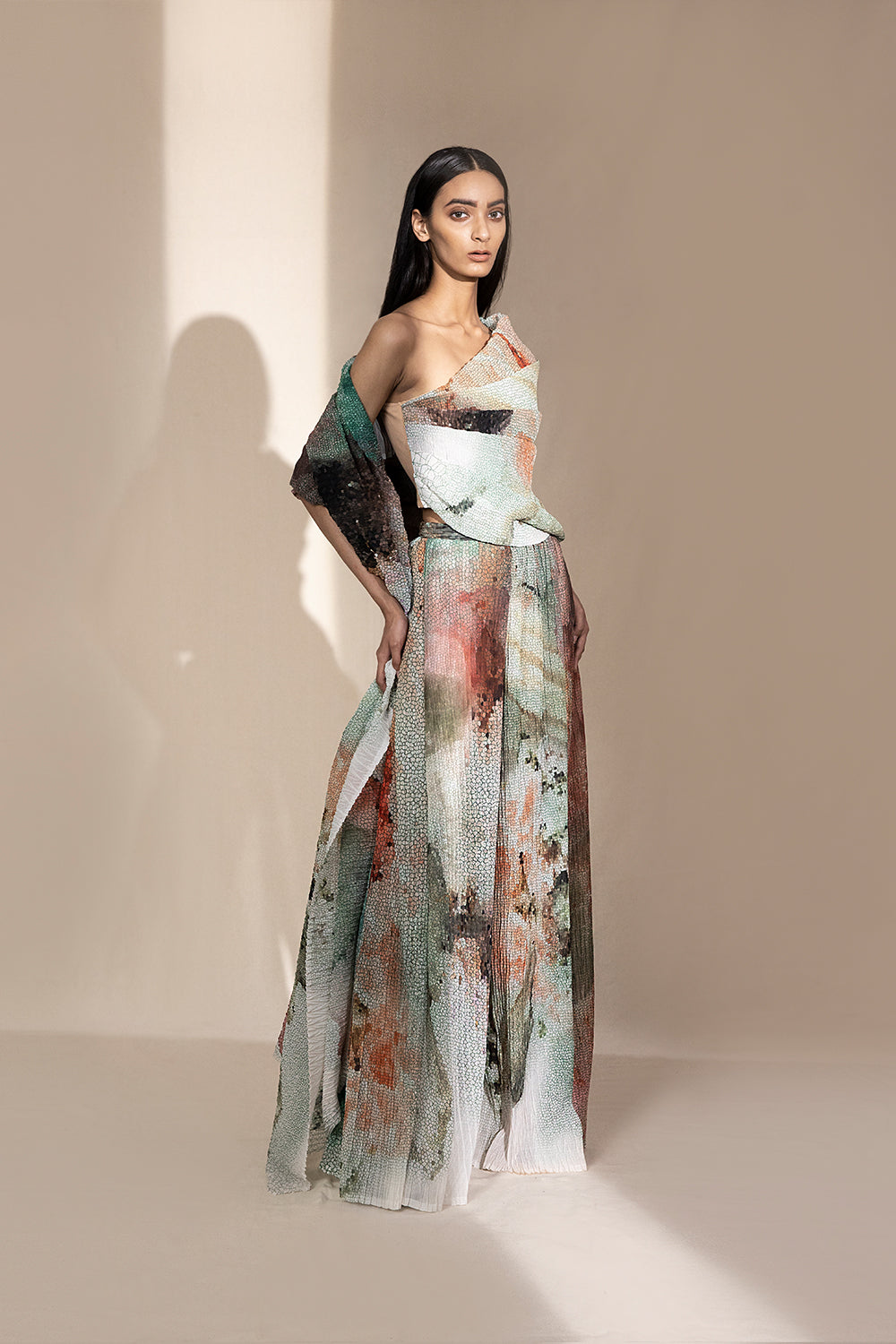 Draped Top - Auraya Fashion -  - #tag1# - #tag2# - #tag3# - #tag3#