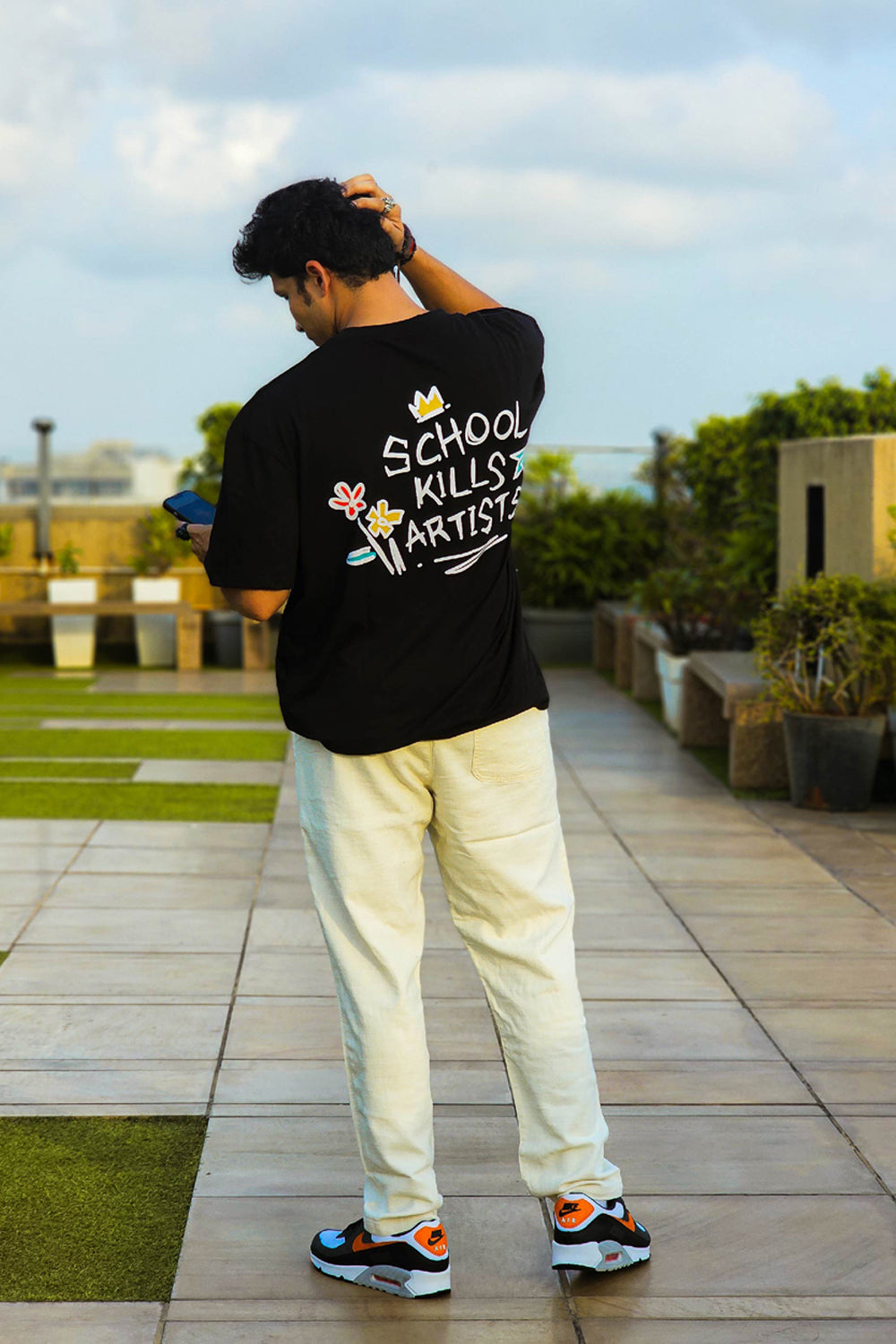 The Sagar Tee - Auraya Fashion - Exhale - #tag1# - #tag2# - #tag3# - #tag3#