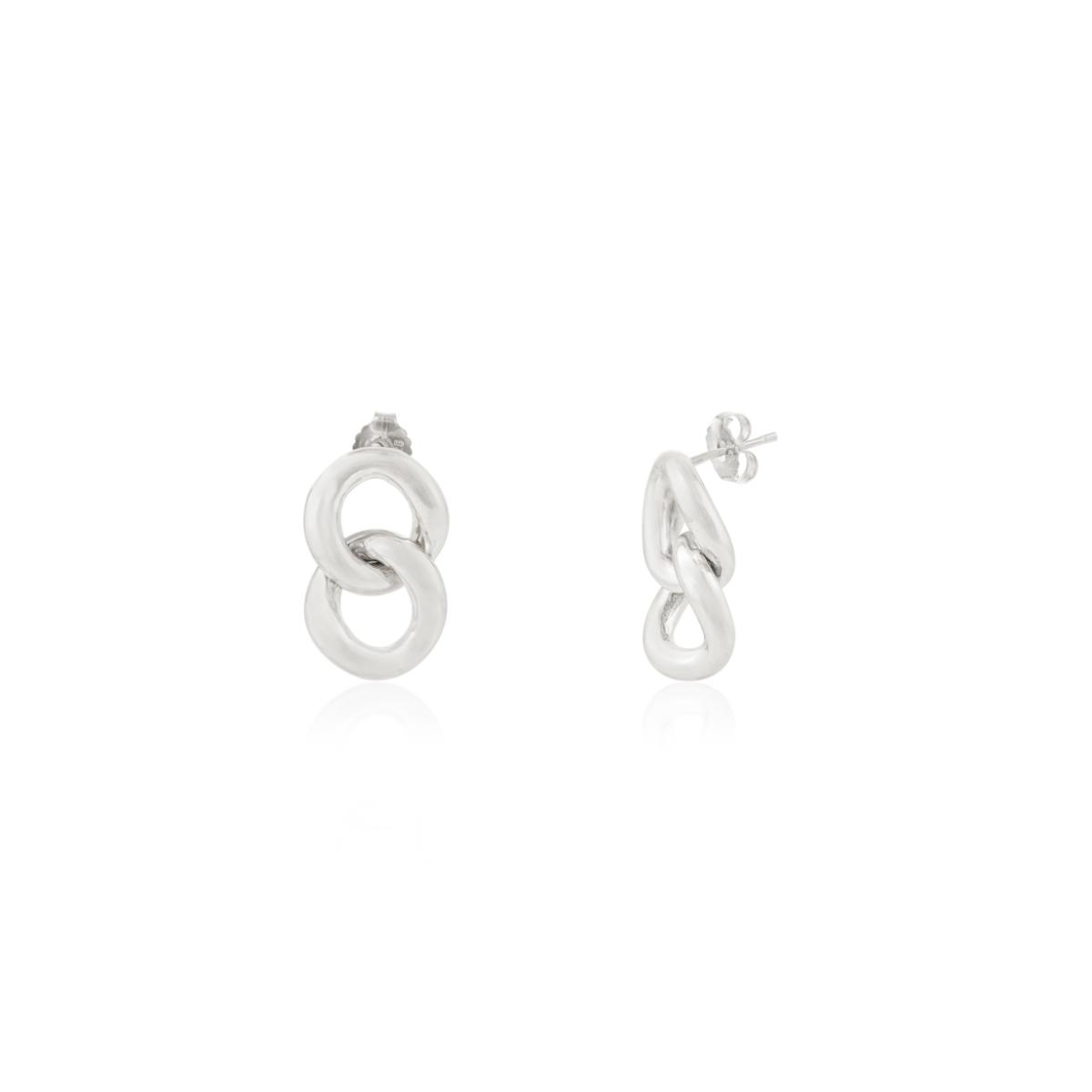 925 Silver Statement Drop Earrings