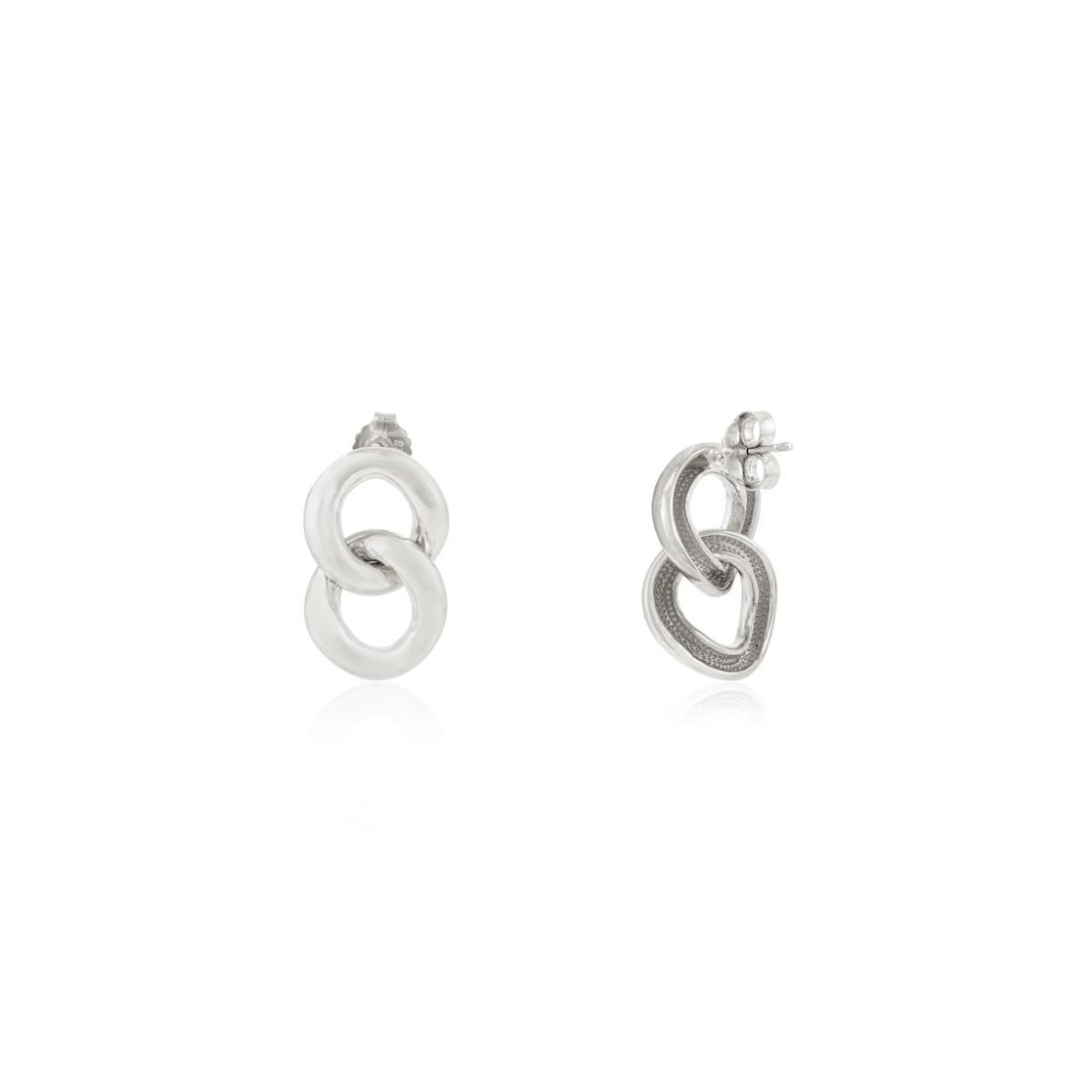 925 Silver Statement Drop Earrings