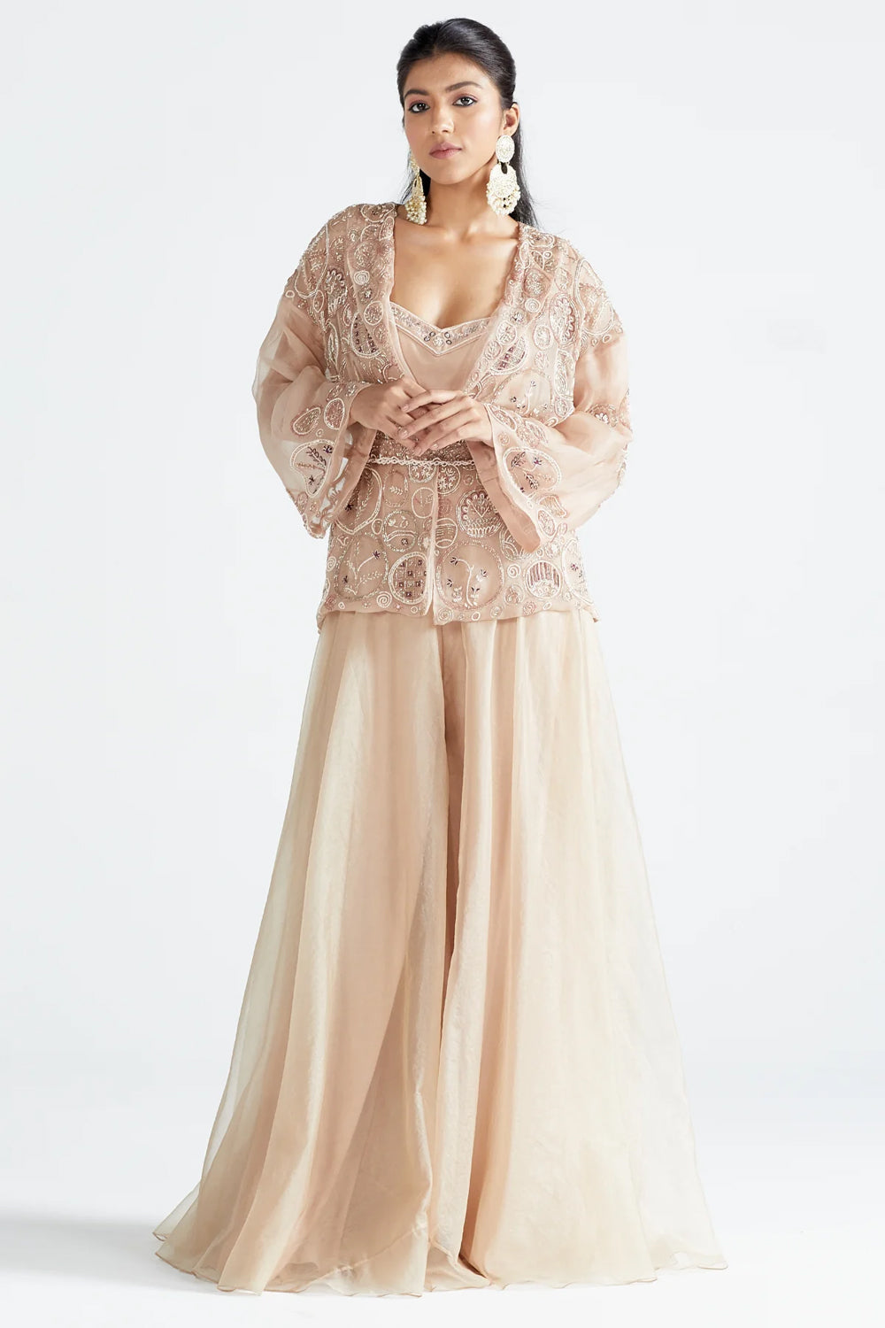 Aadh Kimono Set - Auraya Fashion - Megha Bansal - #tag1# - #tag2# - #tag3# - #tag3#