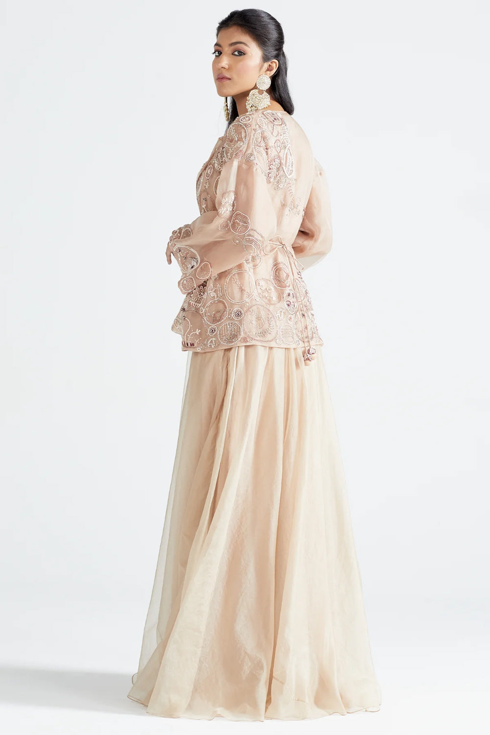 Aadh Kimono Set - Auraya Fashion -  - #tag1# - #tag2# - #tag3# - #tag3#