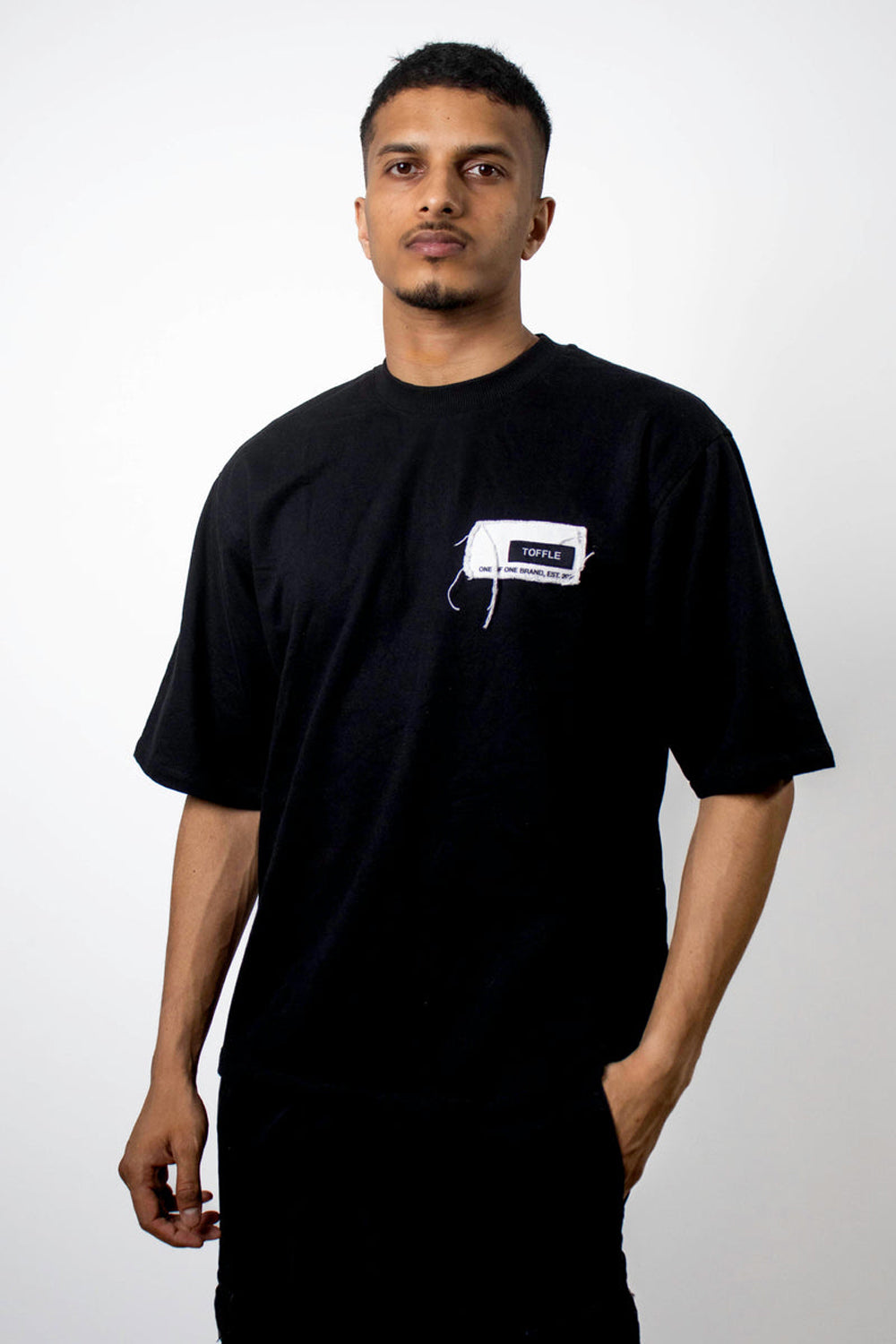 Toffle Black T-Shirt - Auraya Fashion - Toffle -