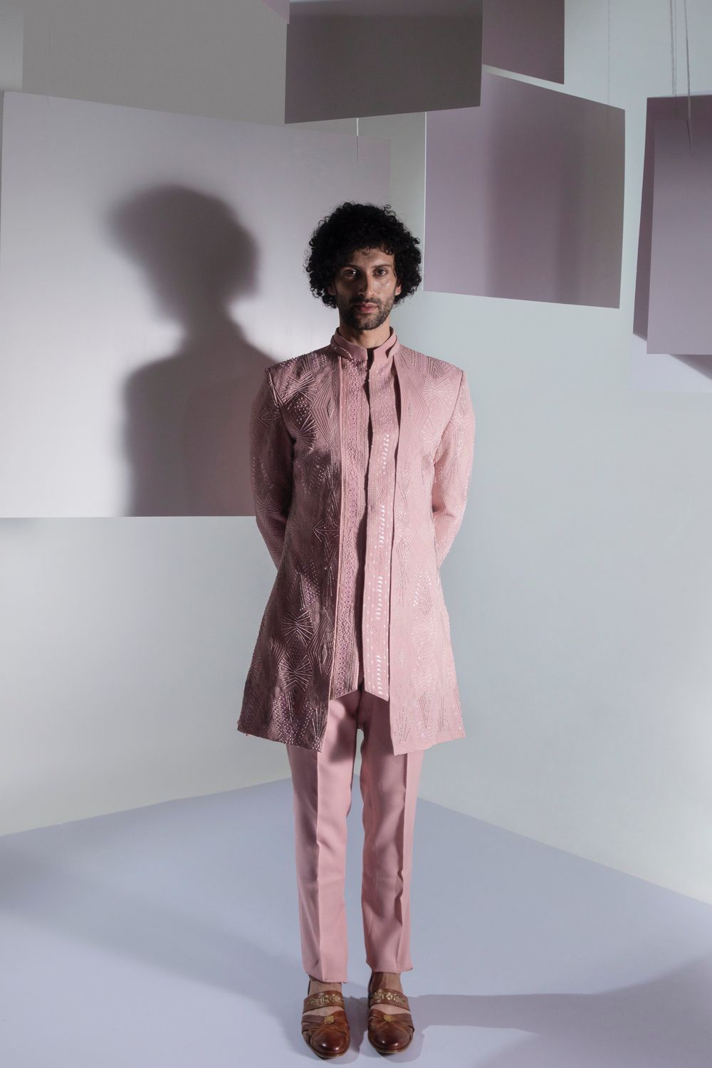 BLUSH PINK INDO - Auraya Fashion - Ankur J Men - #tag1# - #tag2# - #tag3# - #tag3#