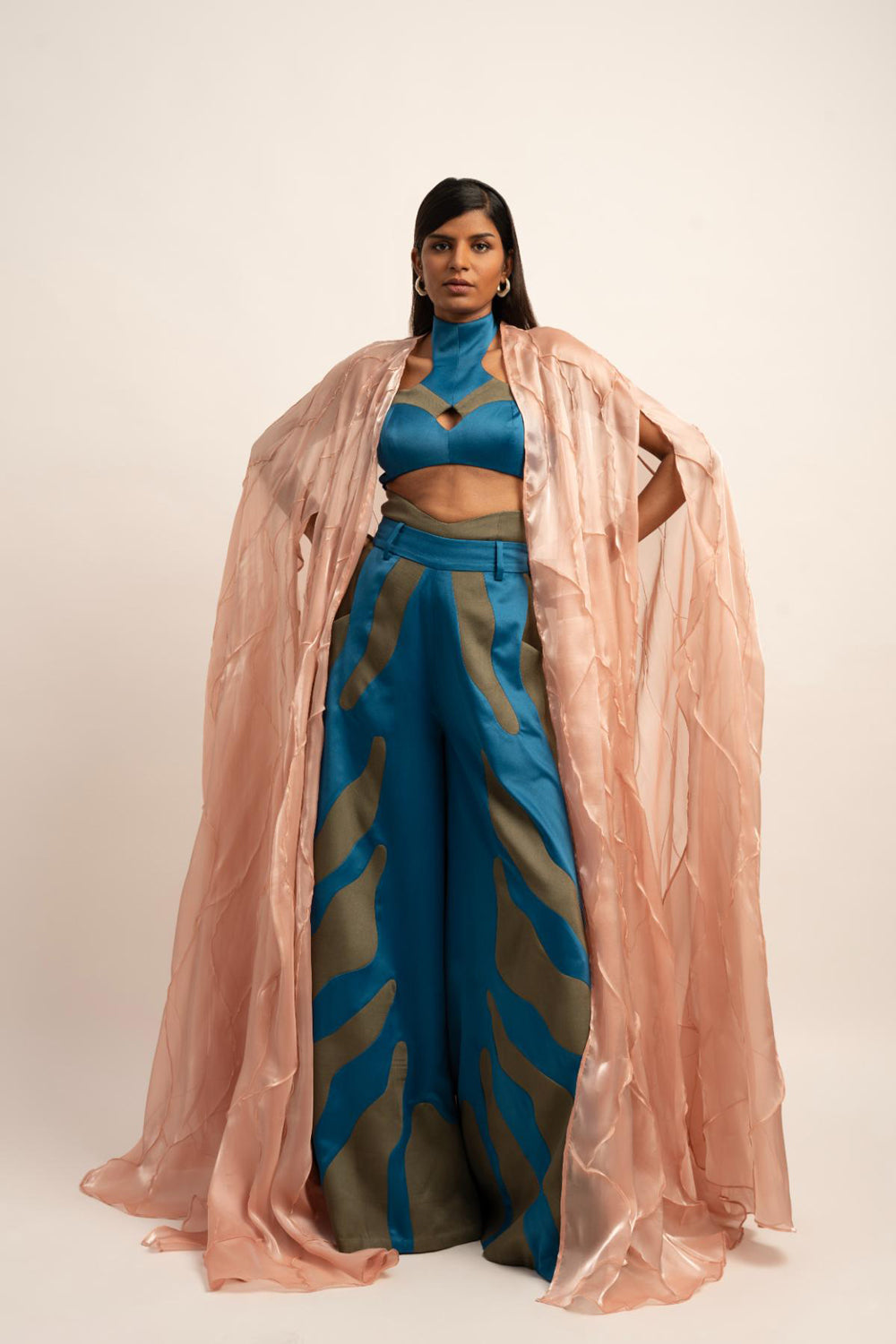 The Ineffable Wingscape Cape - Auraya Fashion - Siddhant Agrawal - #tag1# - #tag2# - #tag3# - #tag3#