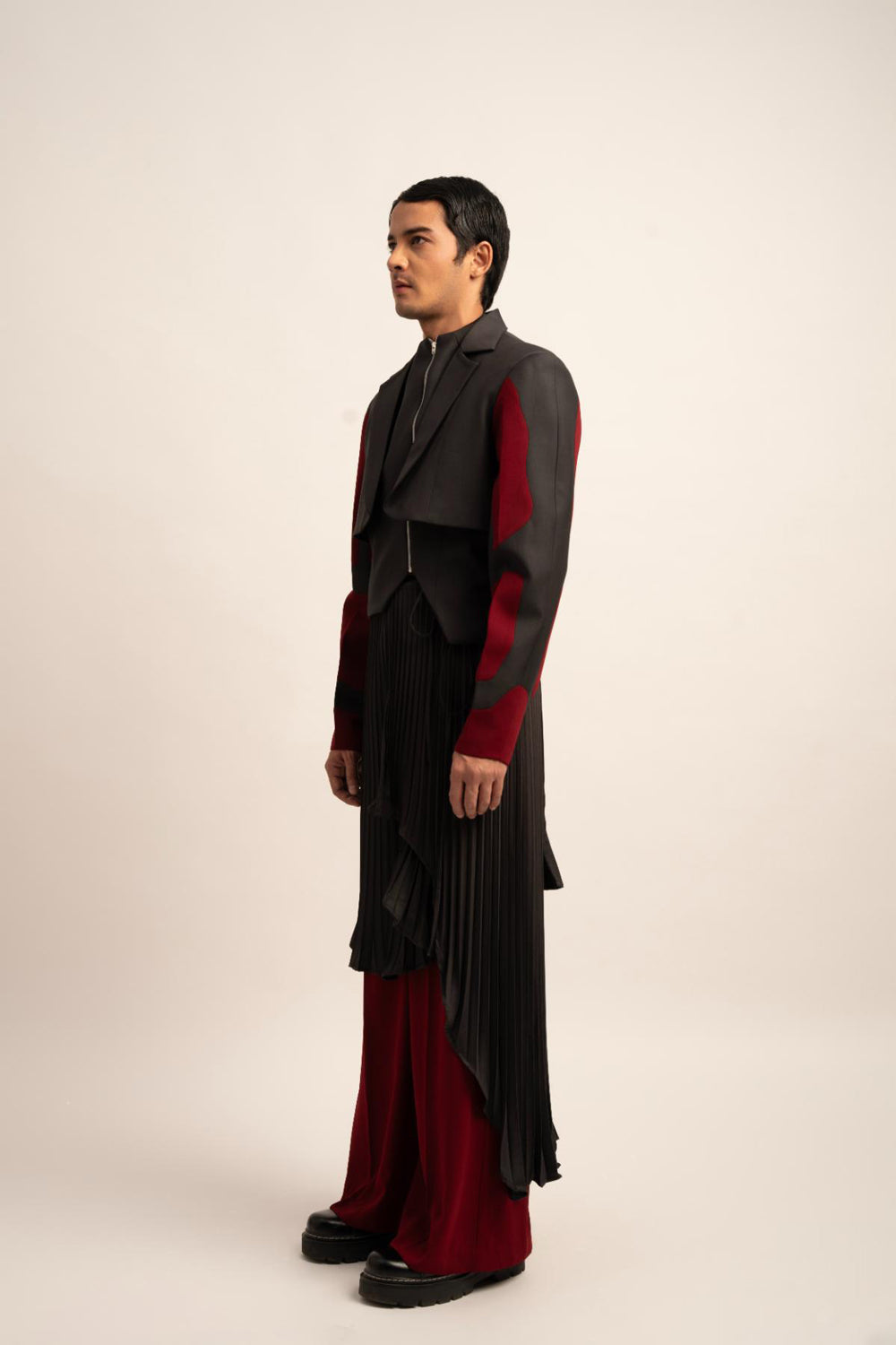 The Seraphic Symphony Cropped Blazer - Auraya Fashion -  - #tag1# - #tag2# - #tag3# - #tag3#