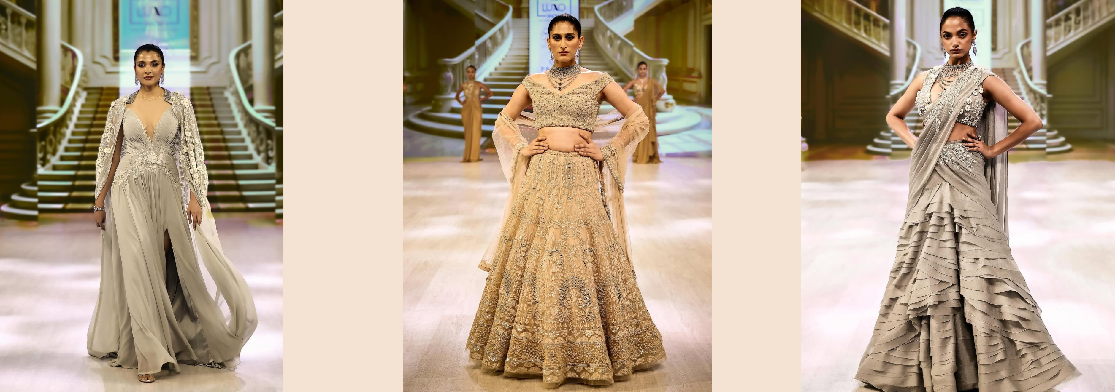 25 Modern Dupatta Draping Styles for Lehenga, Saree & Anarkali