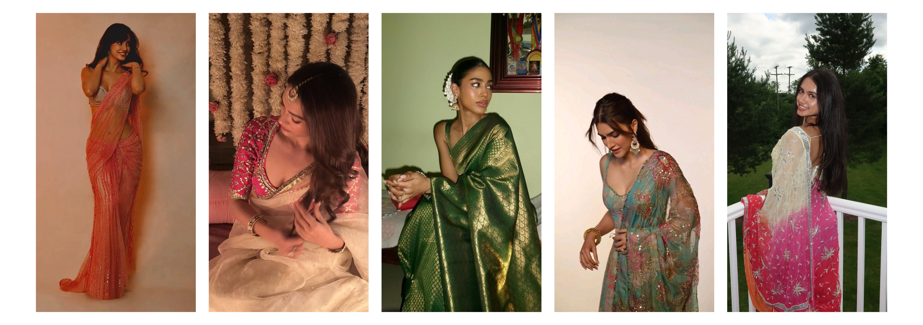 Best Saree Poses for Wedding, Festive & Instagram Photoshoots