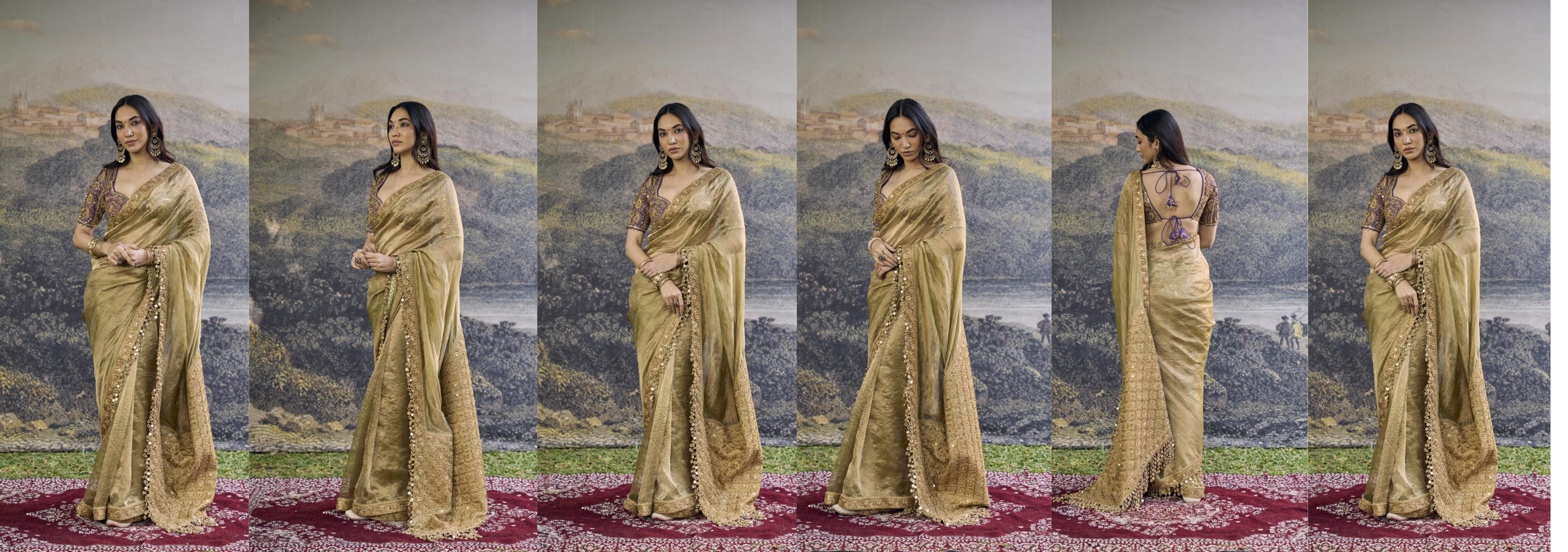 How to Identify Authentic Tissue Silk Sarees