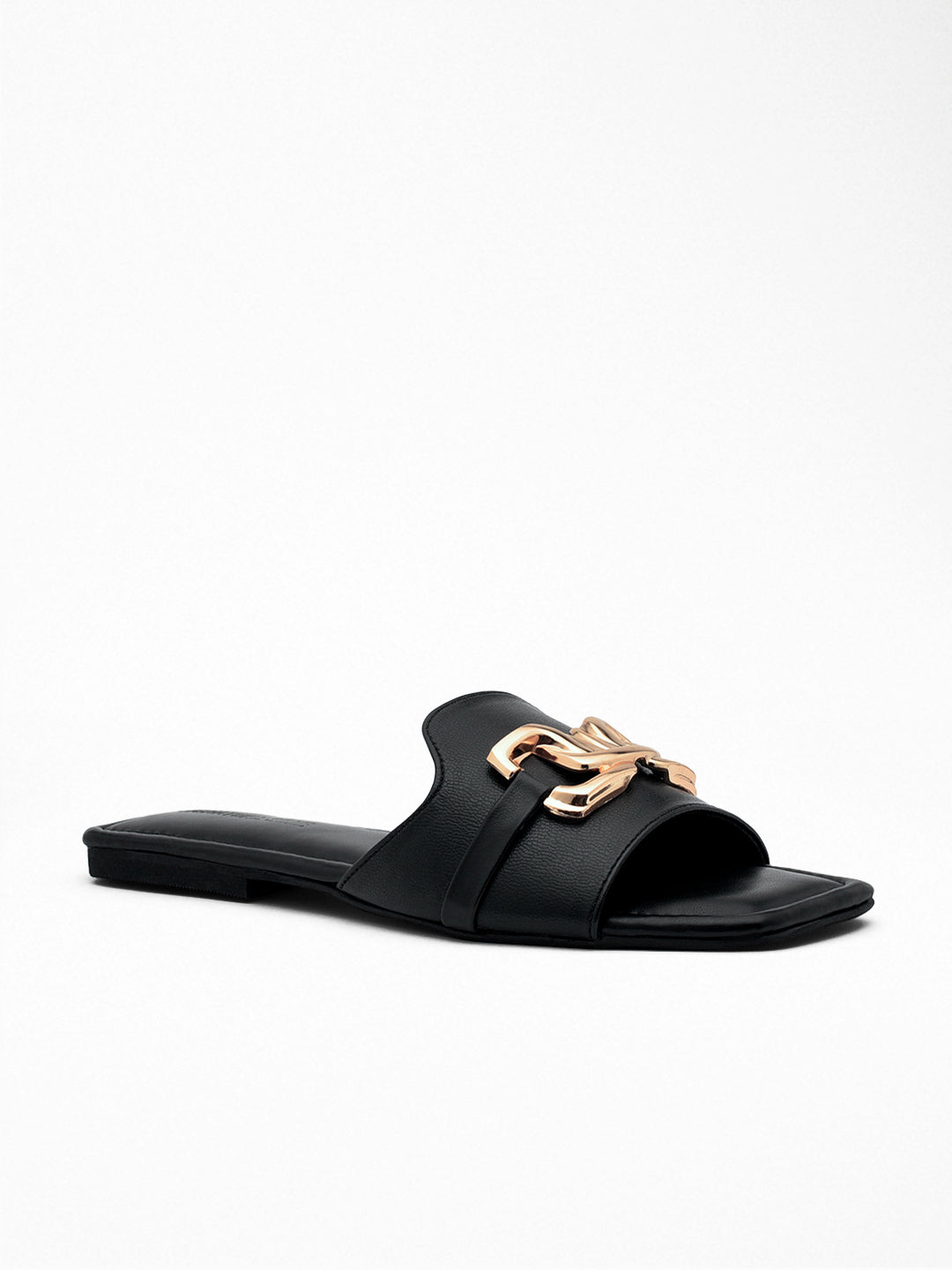 Black Flat Slide