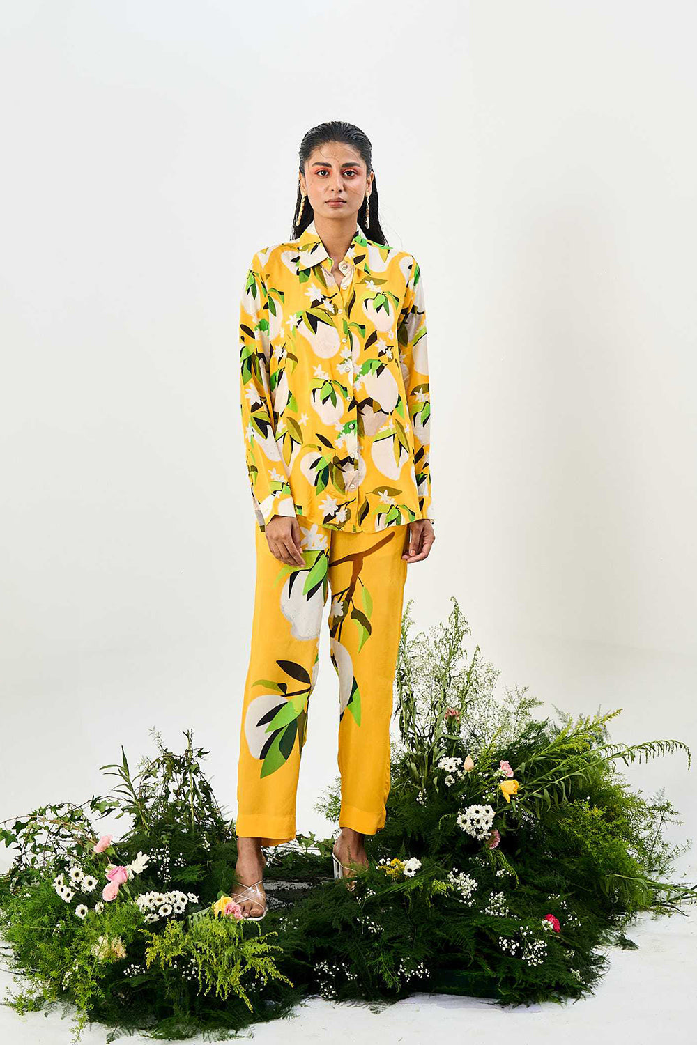 Aam People Yellow 2 piece Co-ord