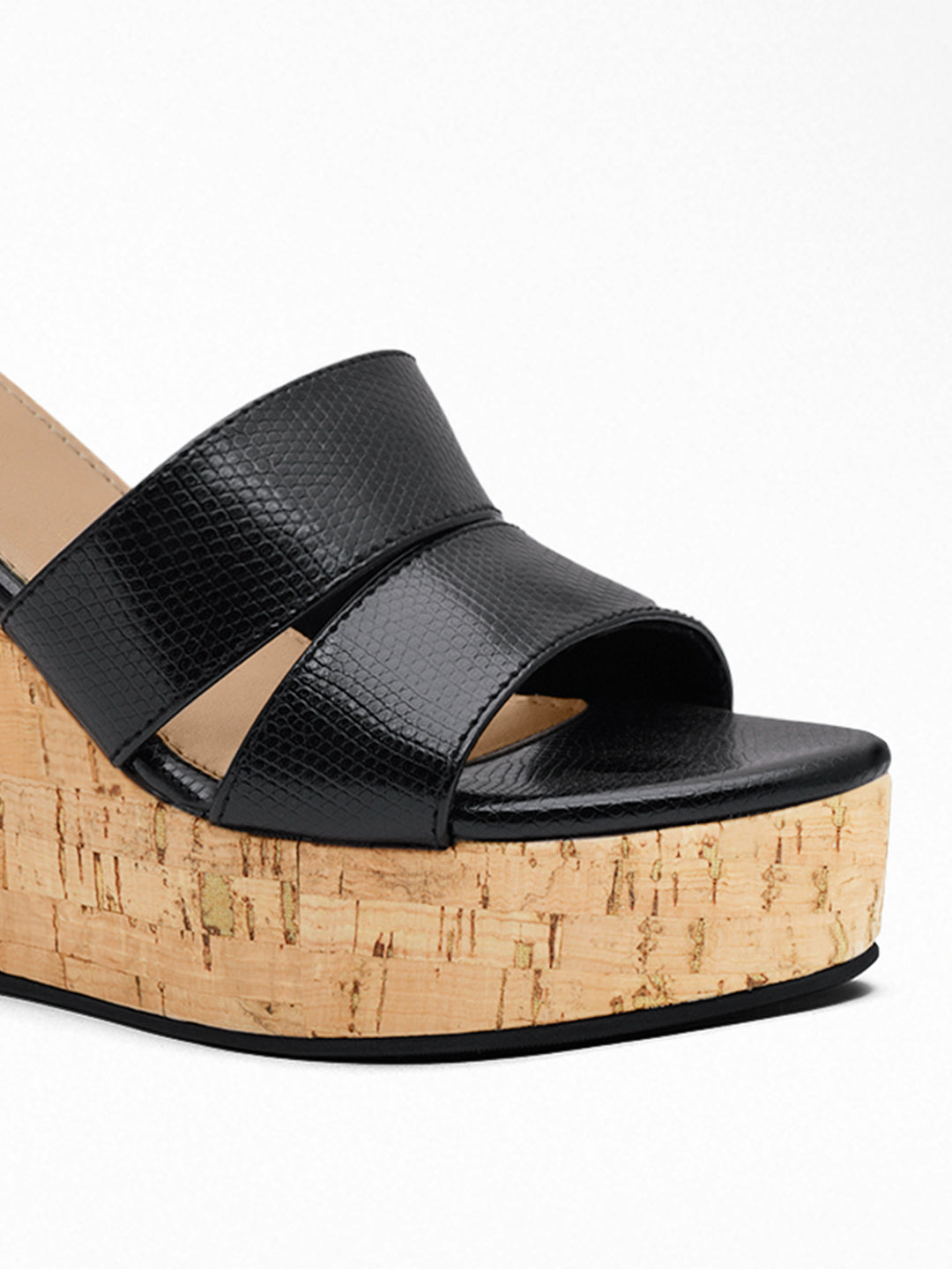 Black Snake Cork wedge Wedge