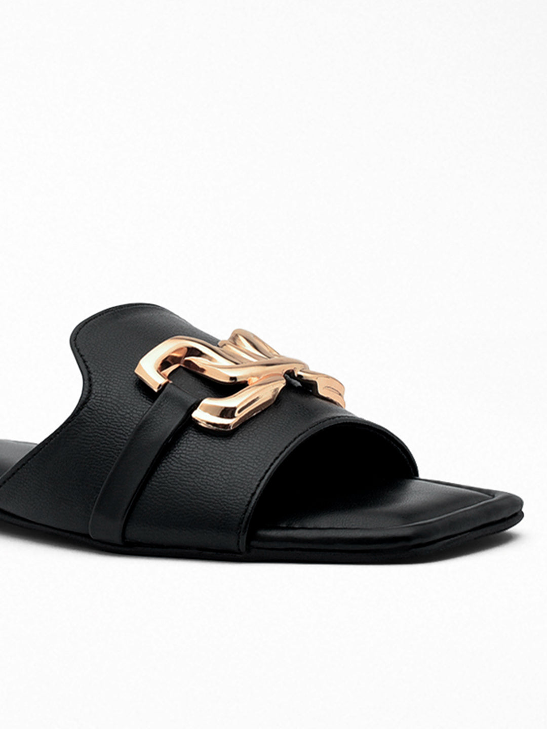 Black Flat Slide