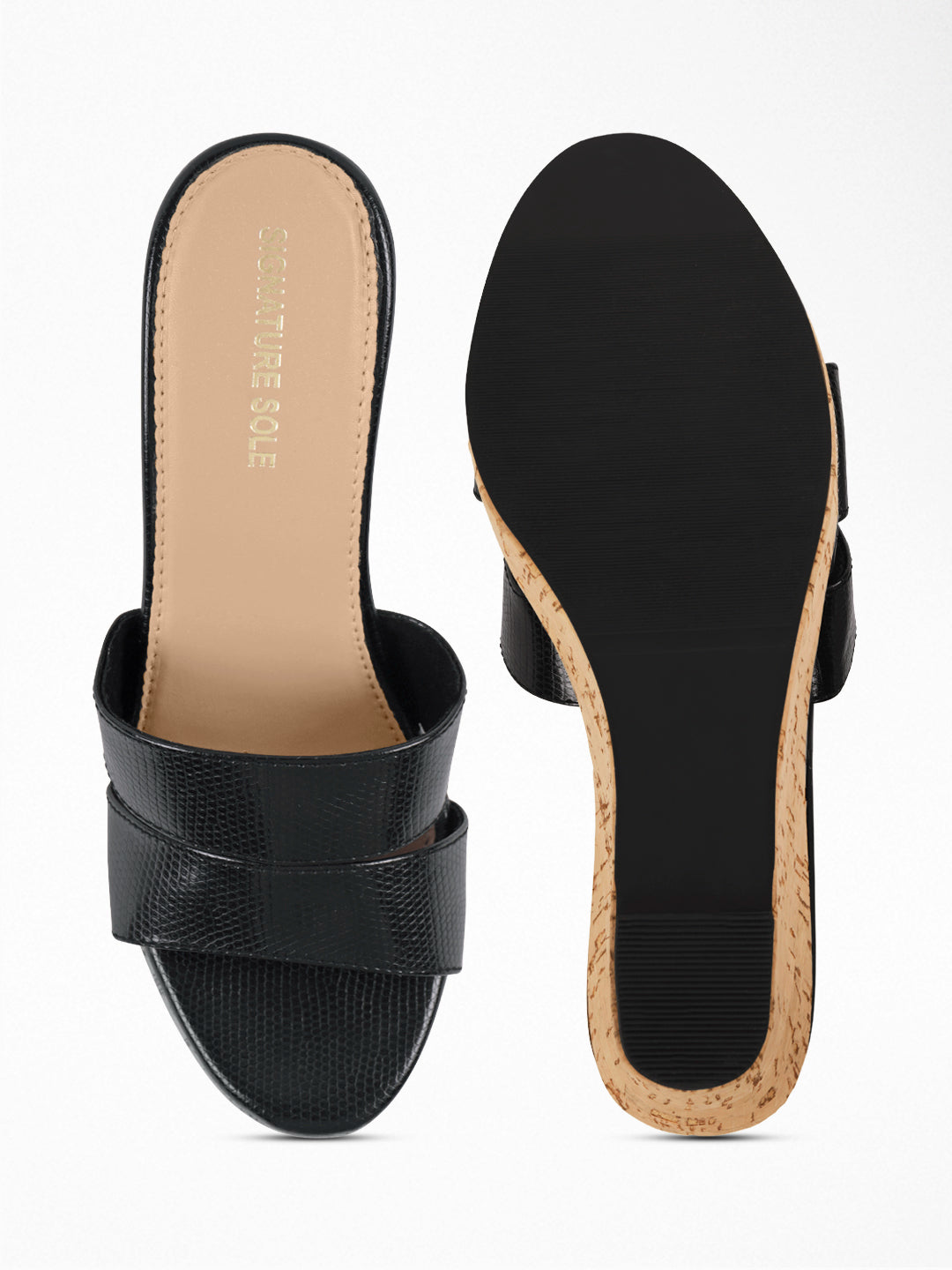 Black Snake Cork wedge Wedge