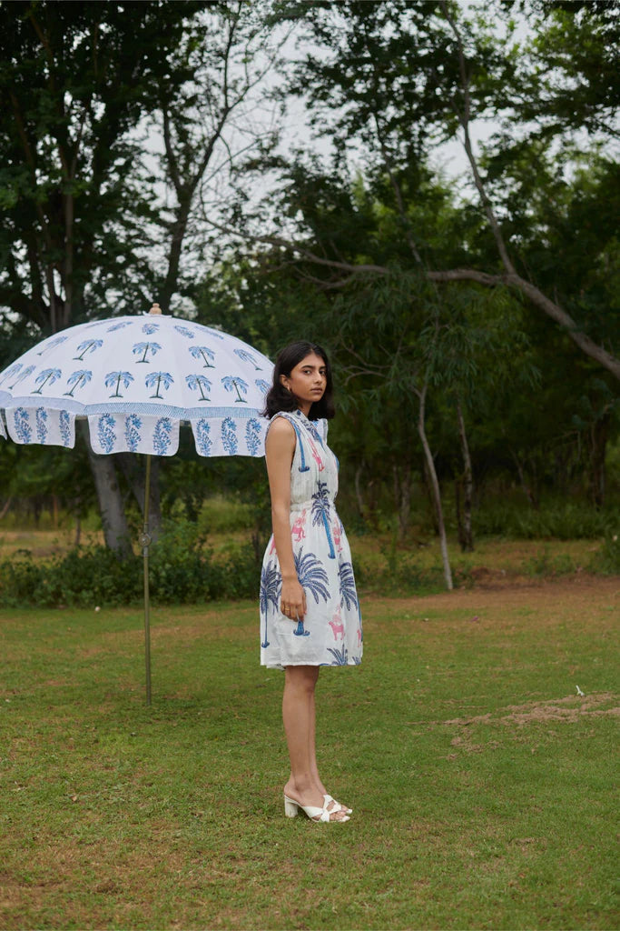 Image of Pink Panther Pleated One Shoulder Dress