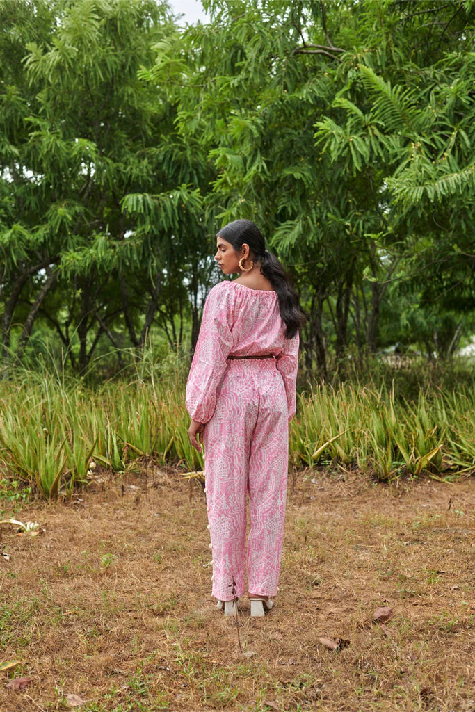 Image of Meadow Smocked Trousers