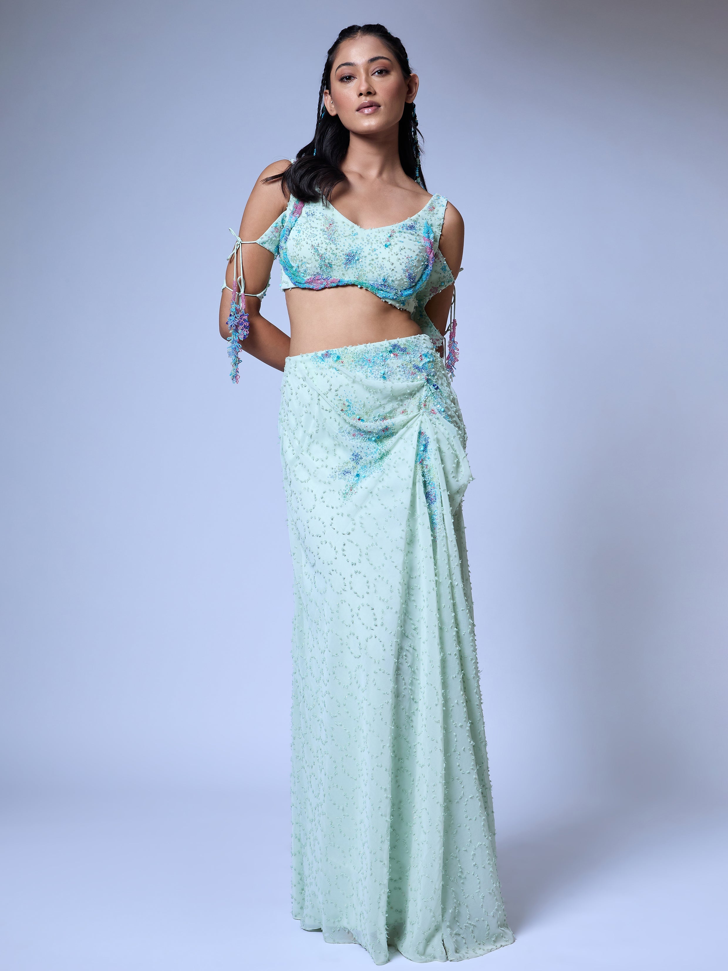 The Drizzle Skirt Set