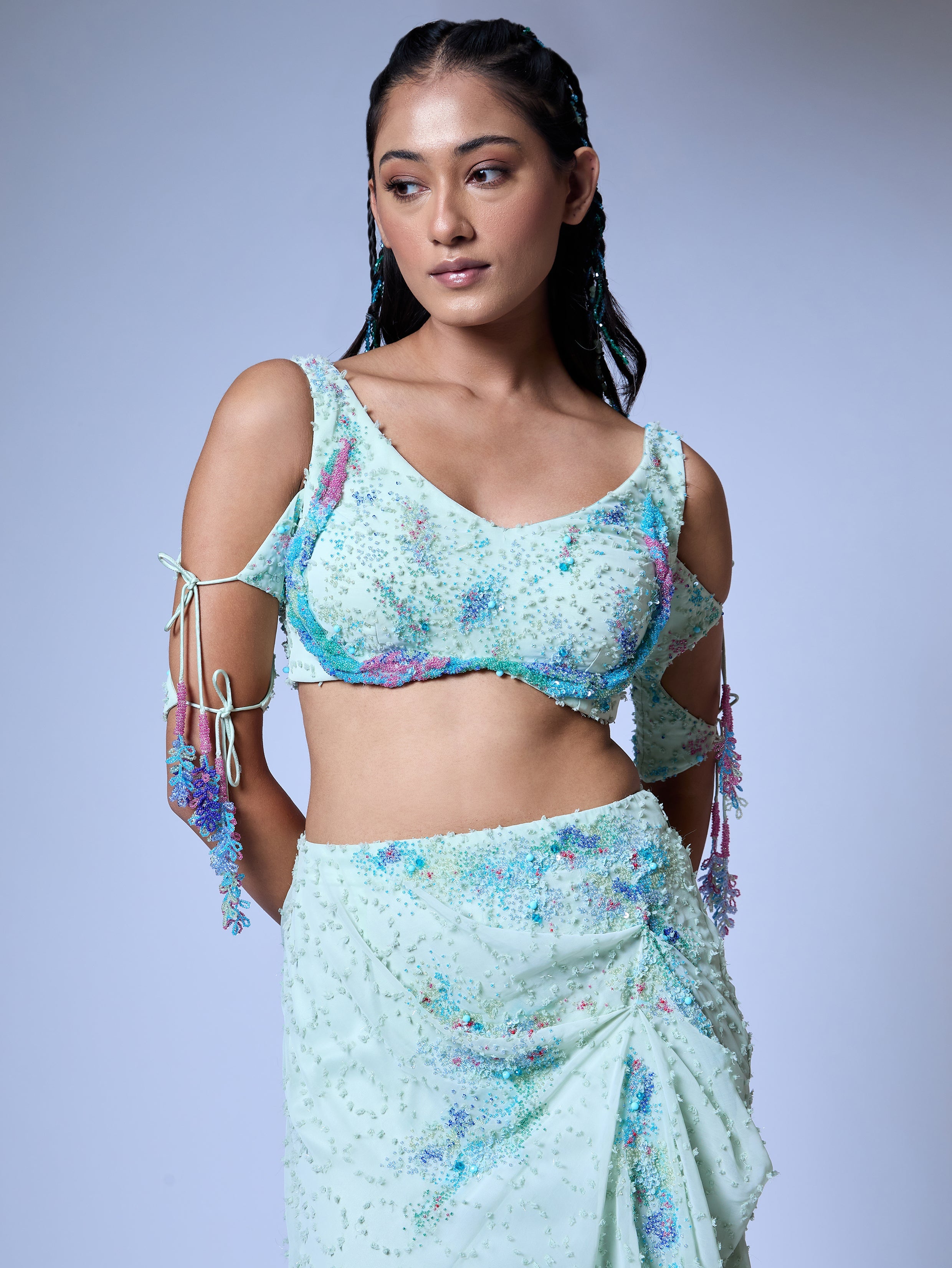 The Drizzle Skirt Set