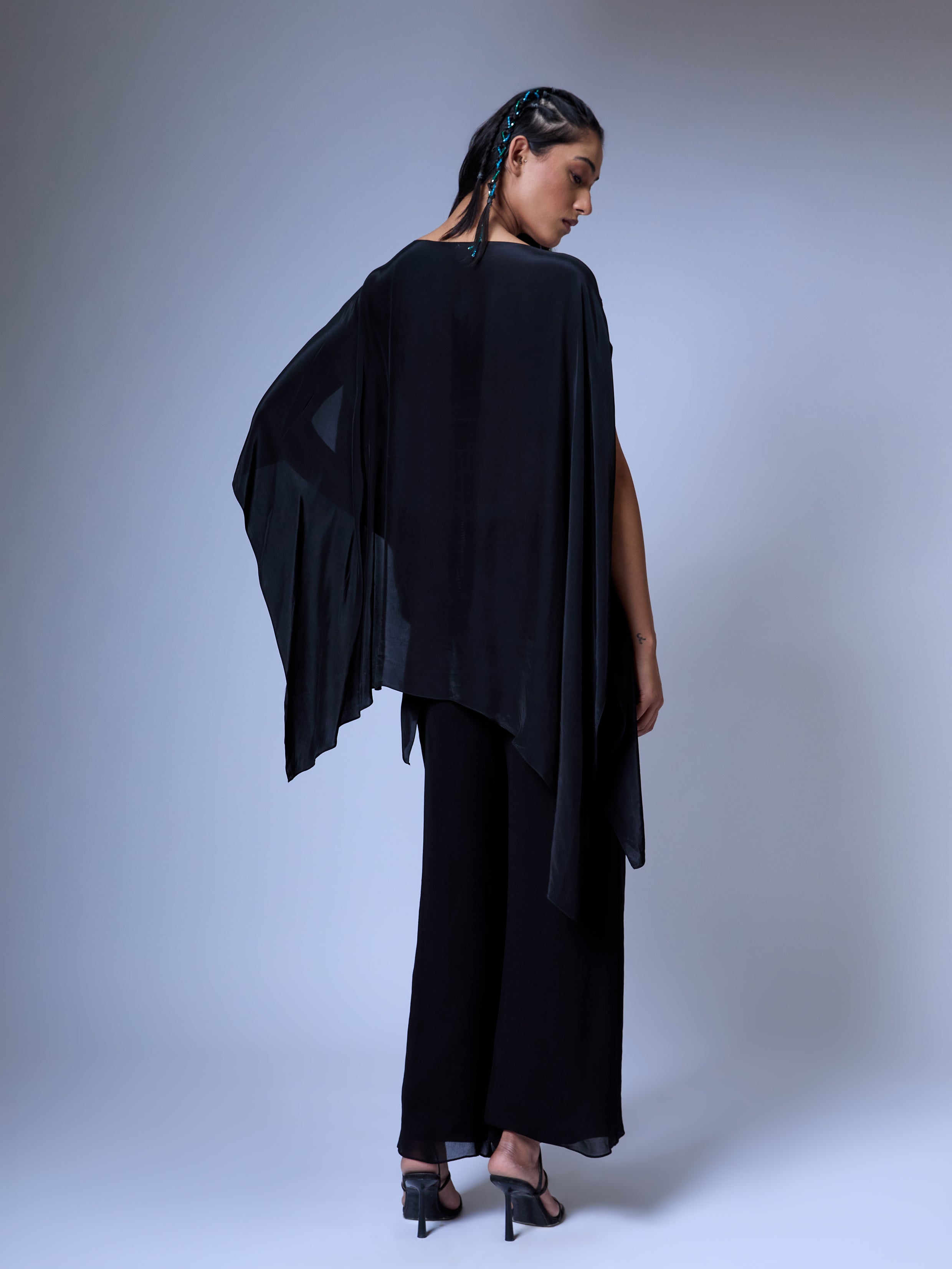 The Splatter Draped Top