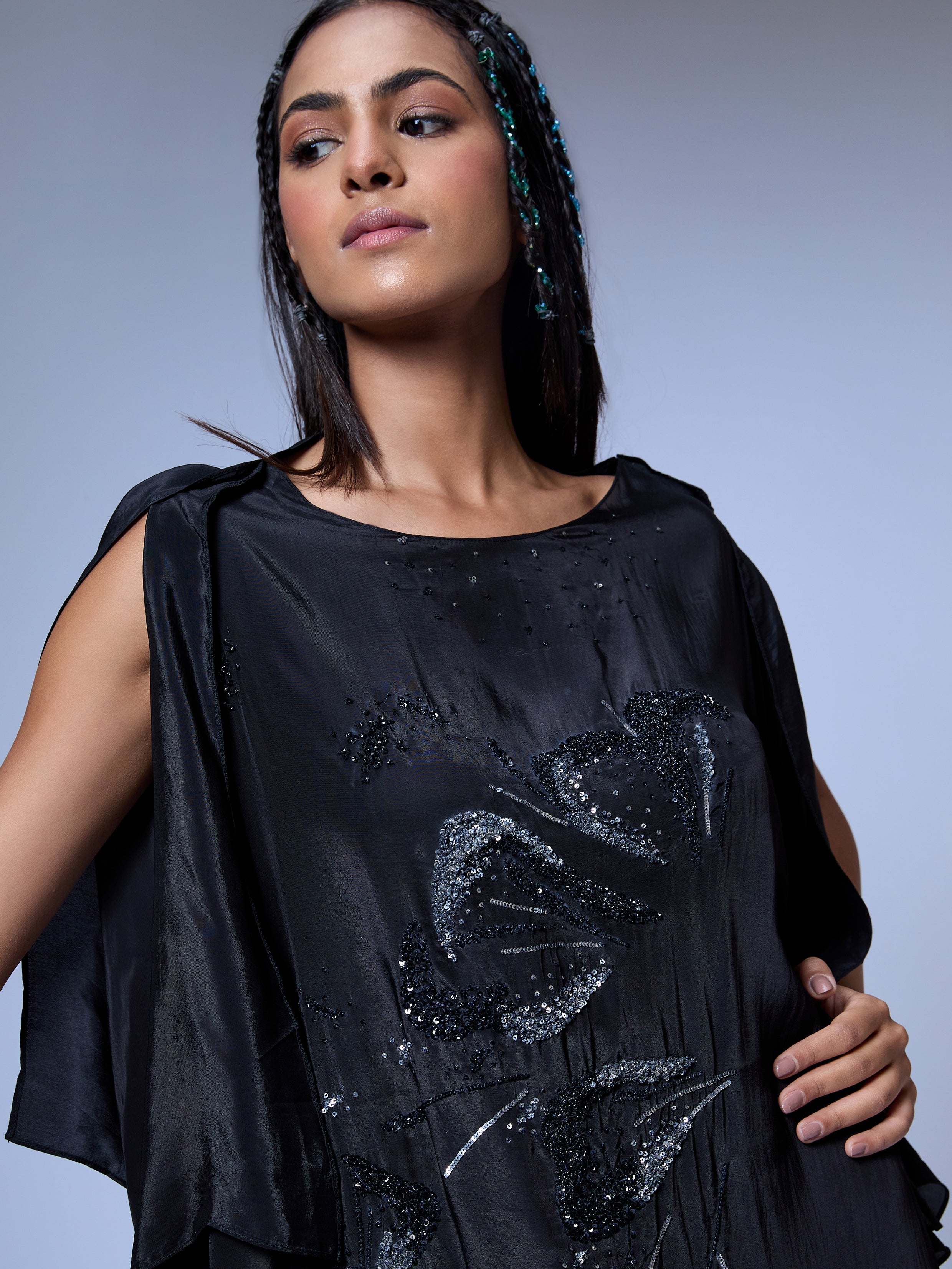 The Splatter Kaftan Dress