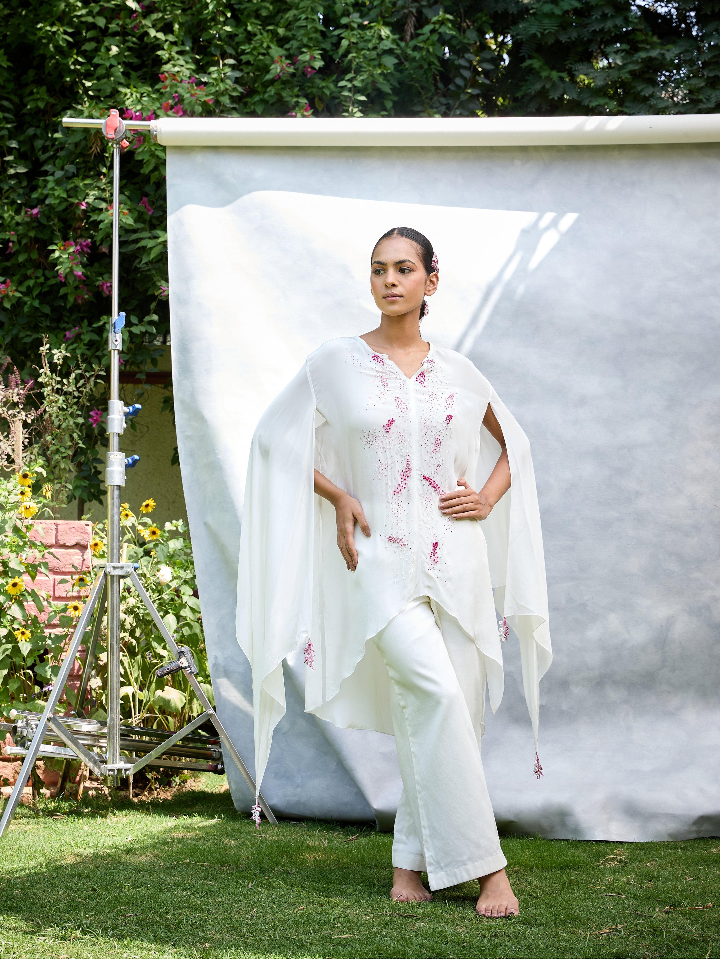 The Scatter Draped Top