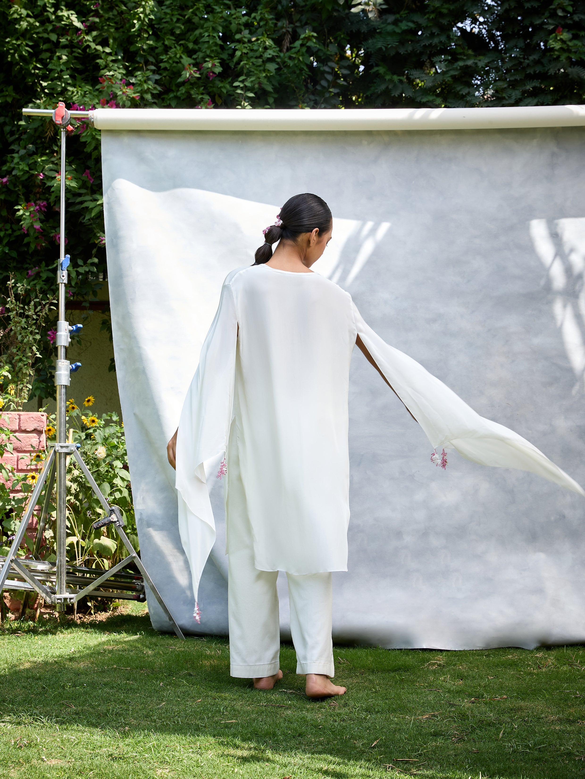 The Scatter Draped Top