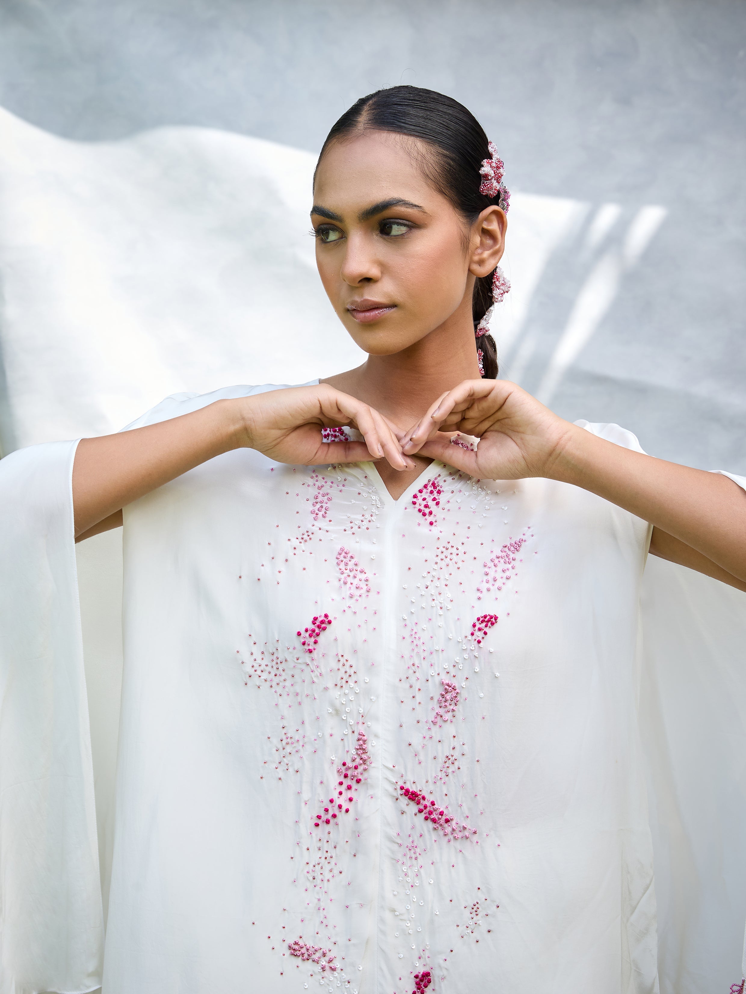 The Scatter Draped Top