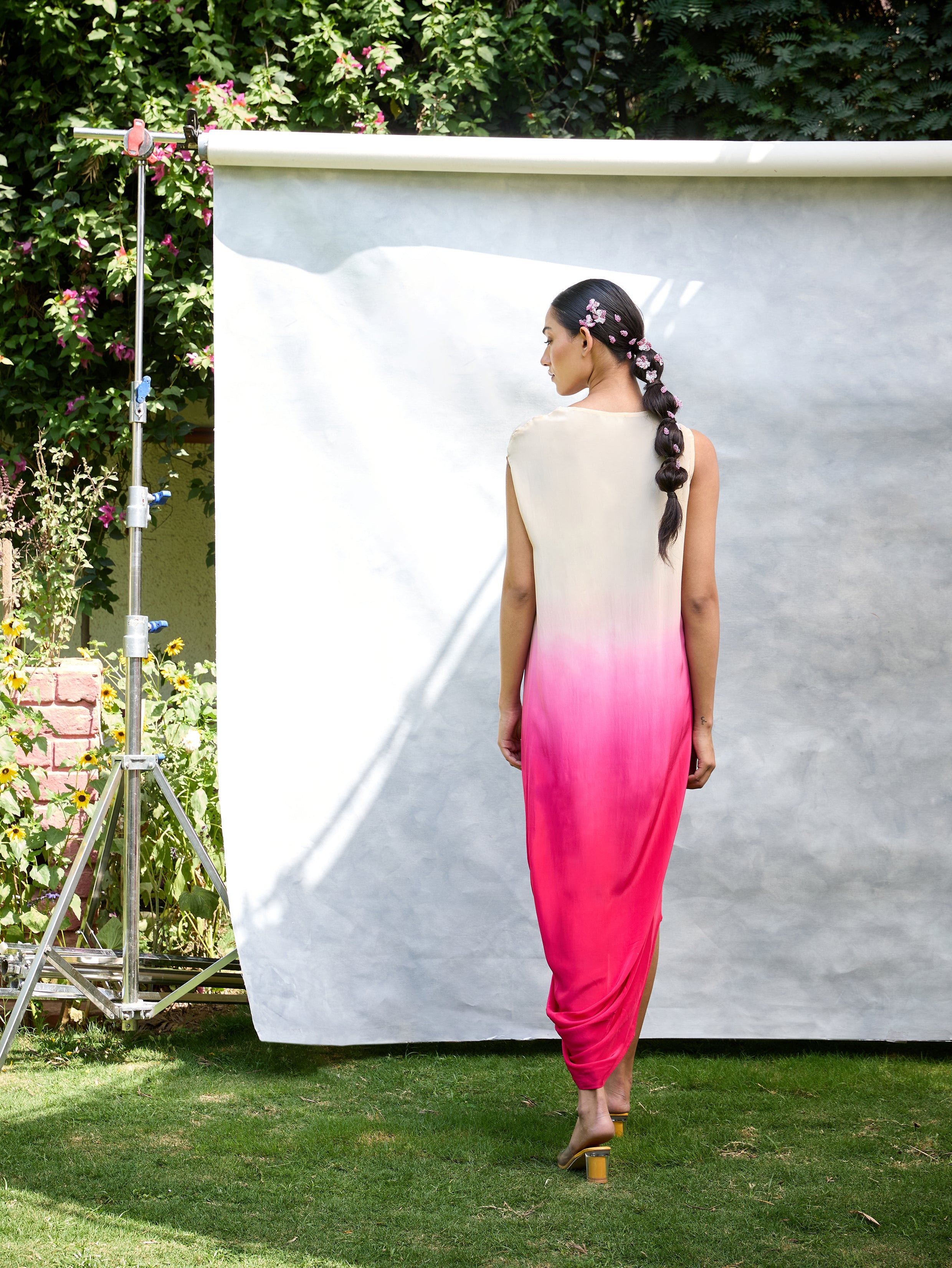The Scatter Draped Dress