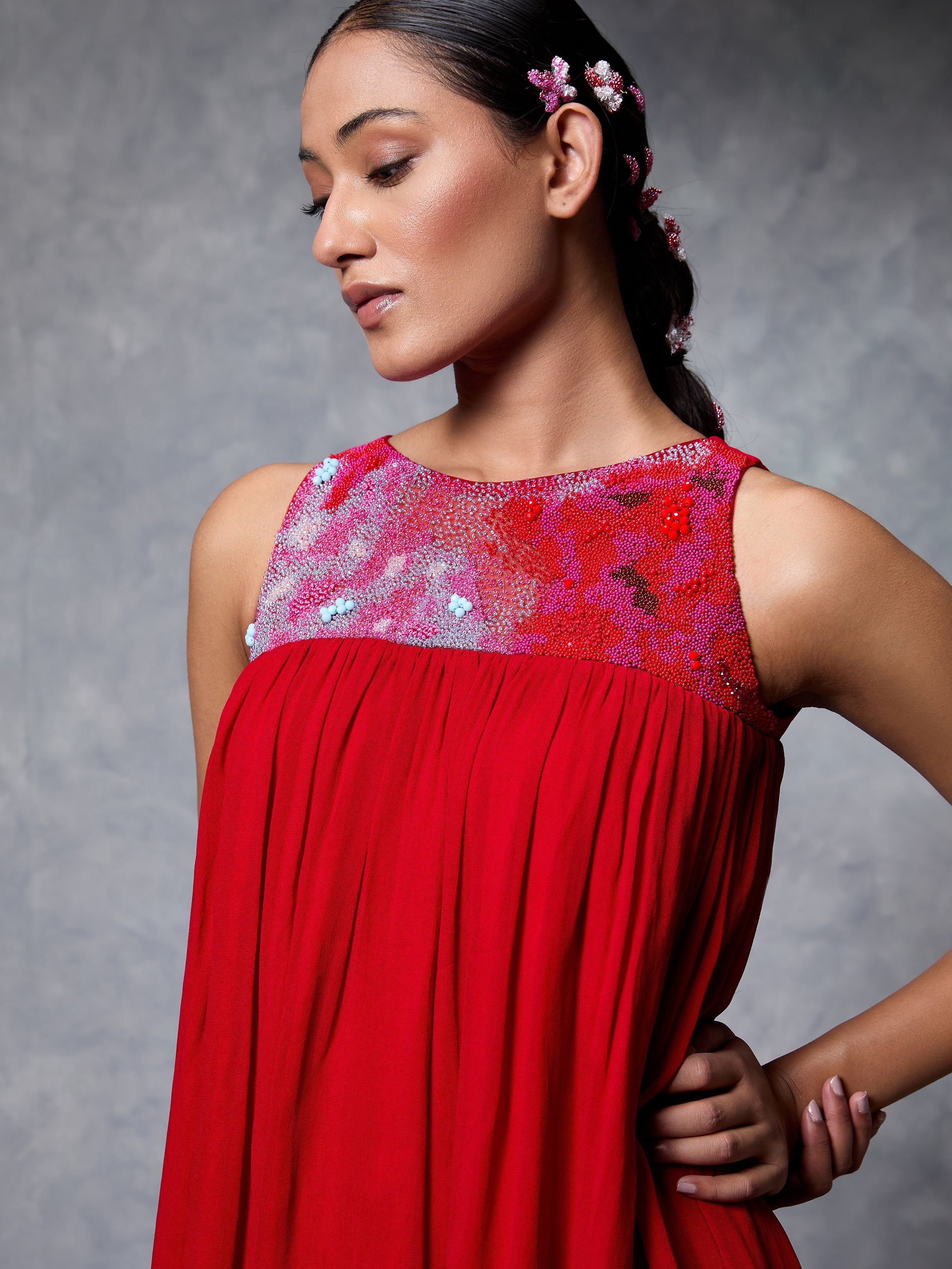 The Trickle Sleeveless Set