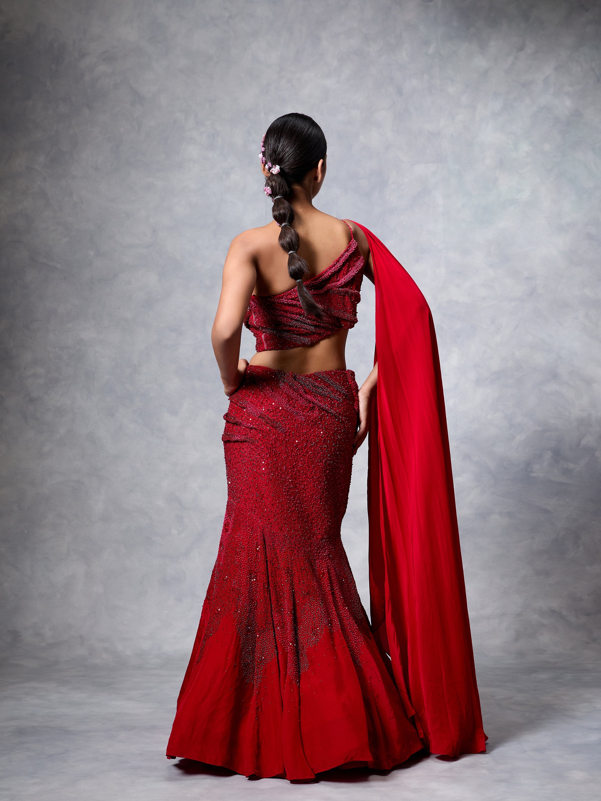 The Sculpted Lehenga Set