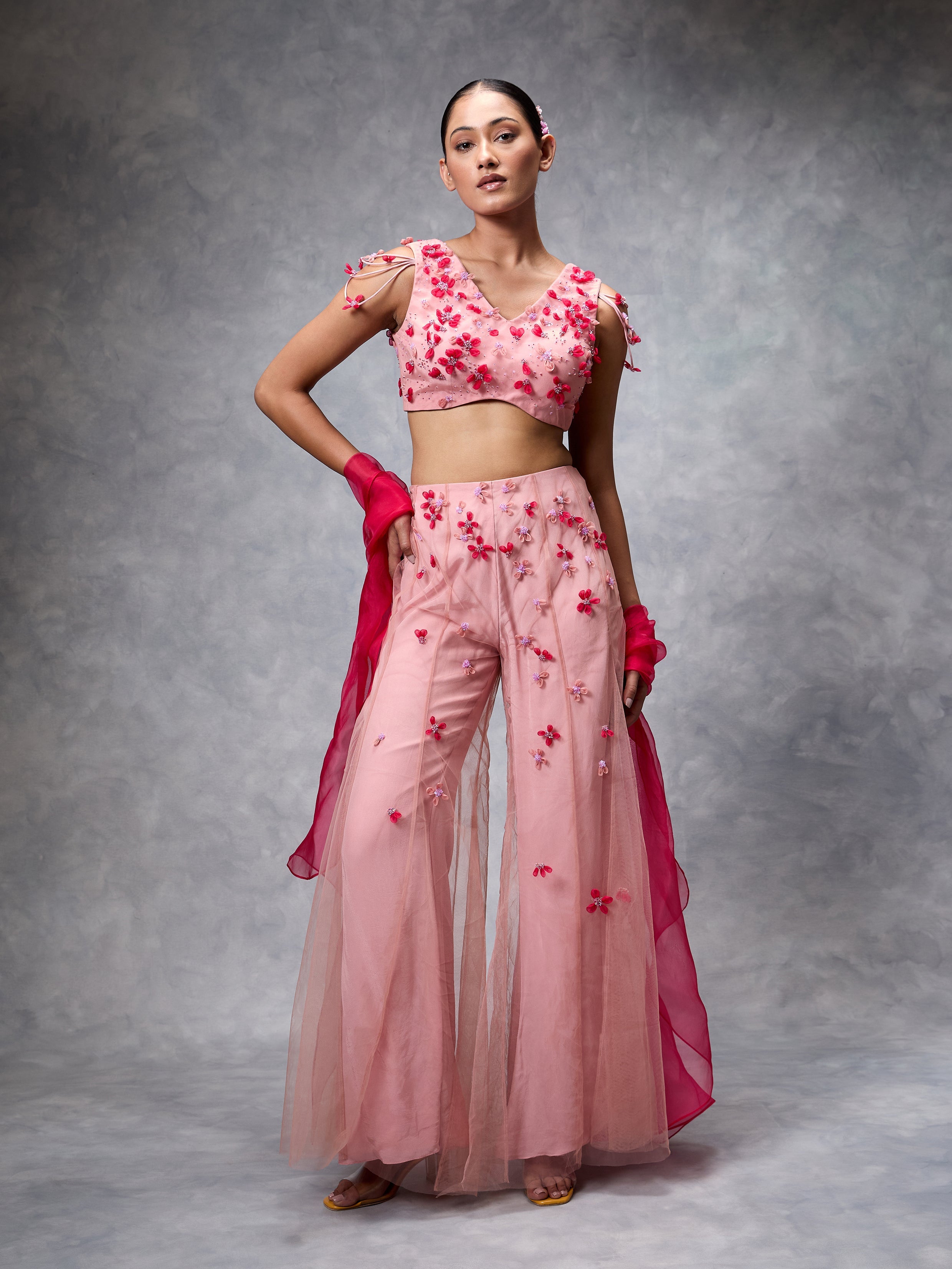 The Petal Pant Set