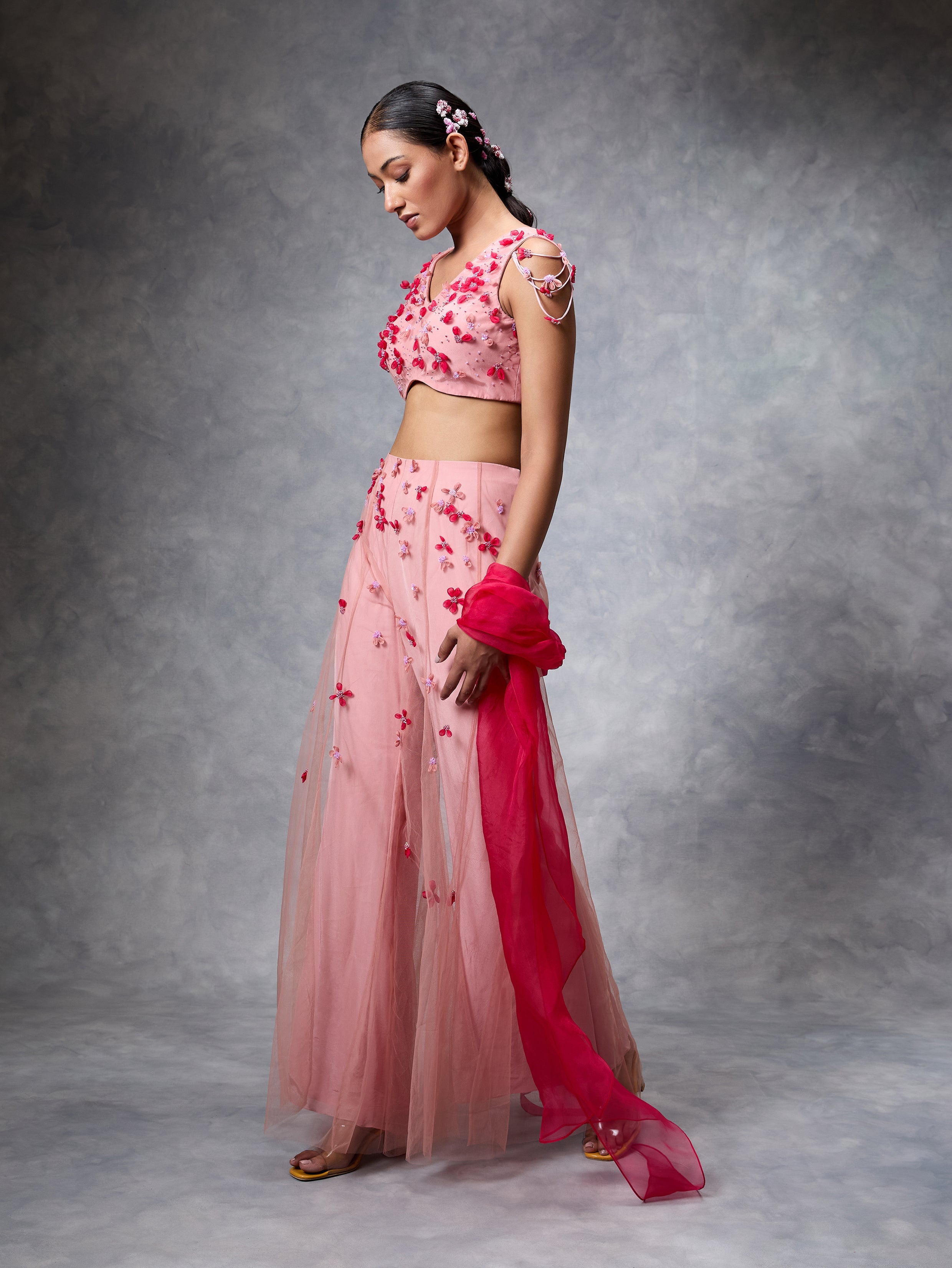 The Petal Pant Set