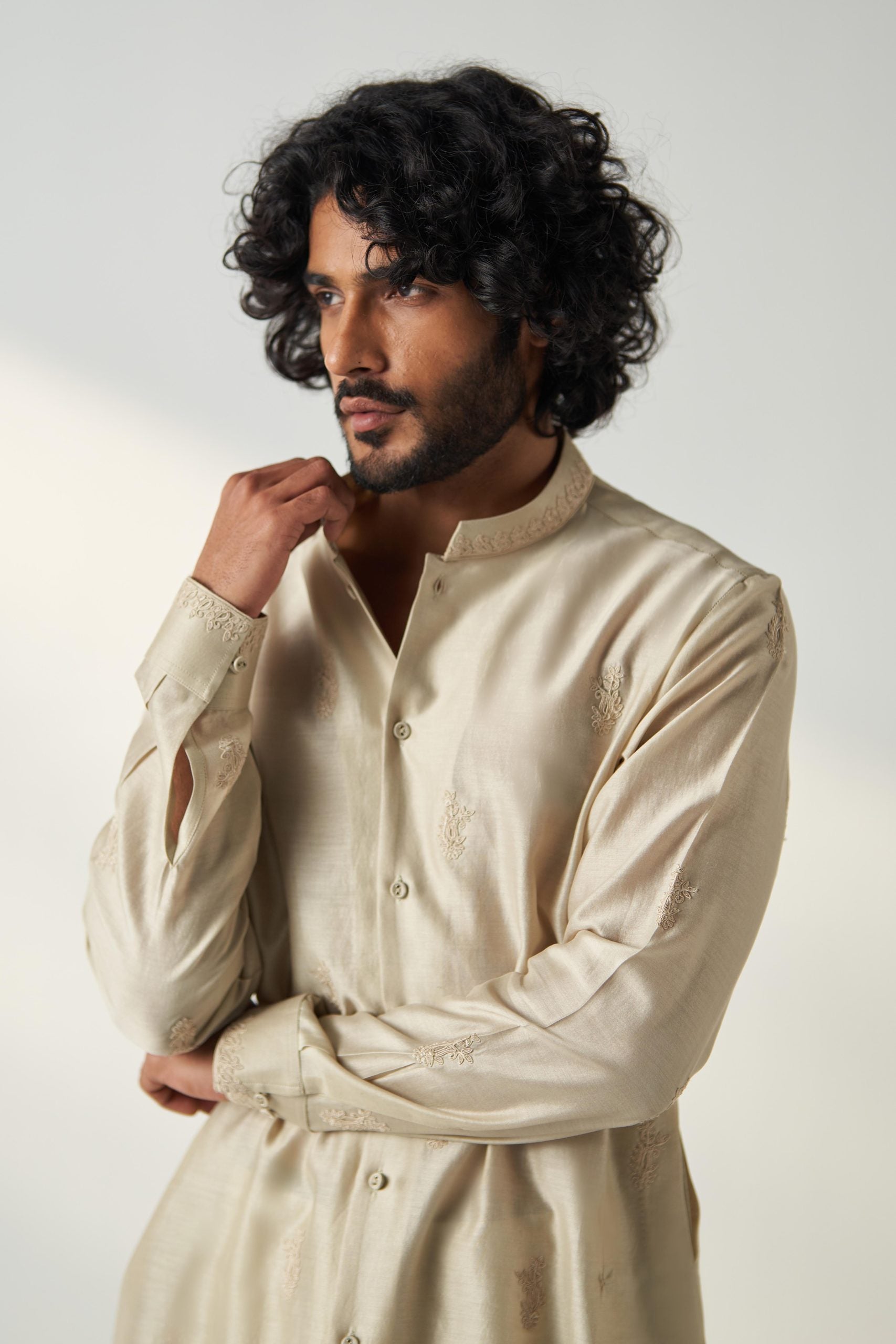 ARYAN KURTA PANT STOLE SET