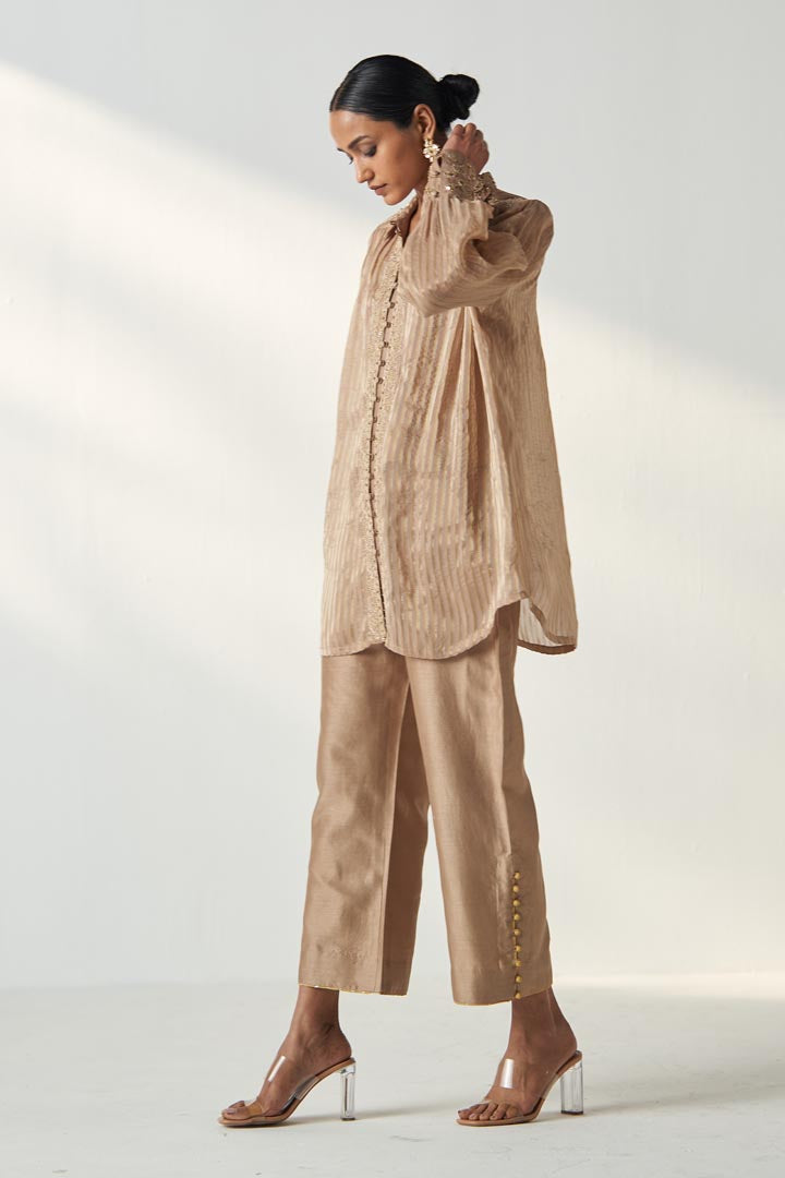 OORVI FAWN SHIRT PANT SET