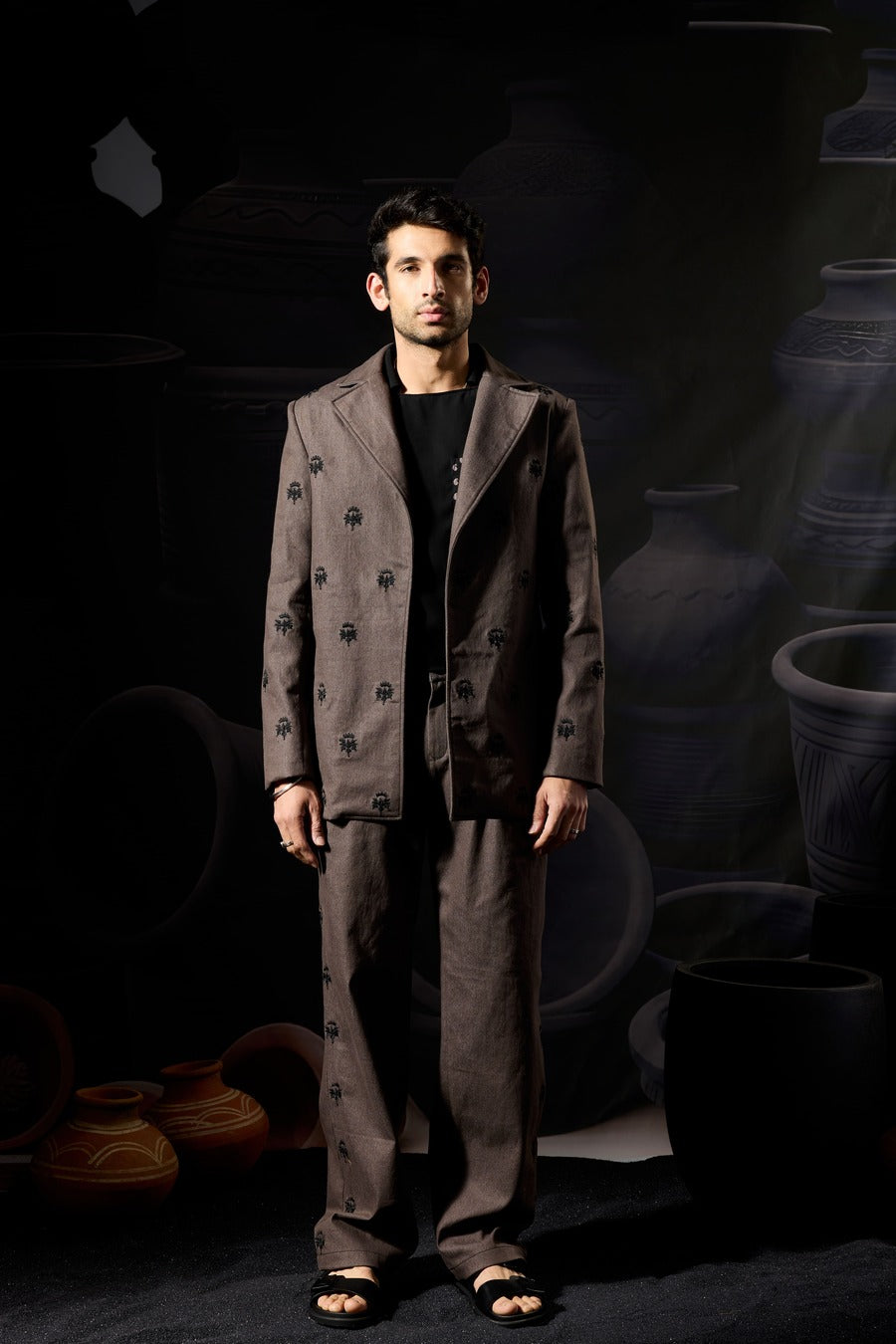 Mugal Embroidered Pants