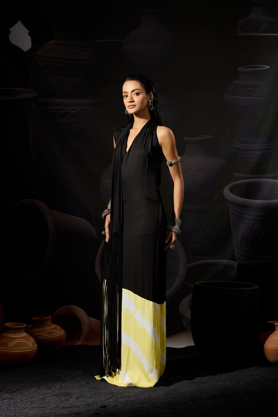 Lehriya Sari Dress
