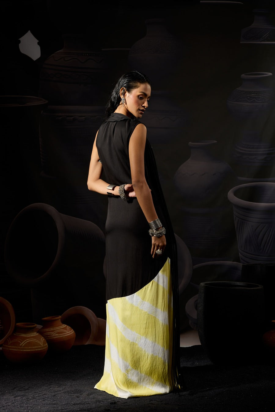 Lehriya Sari Dress
