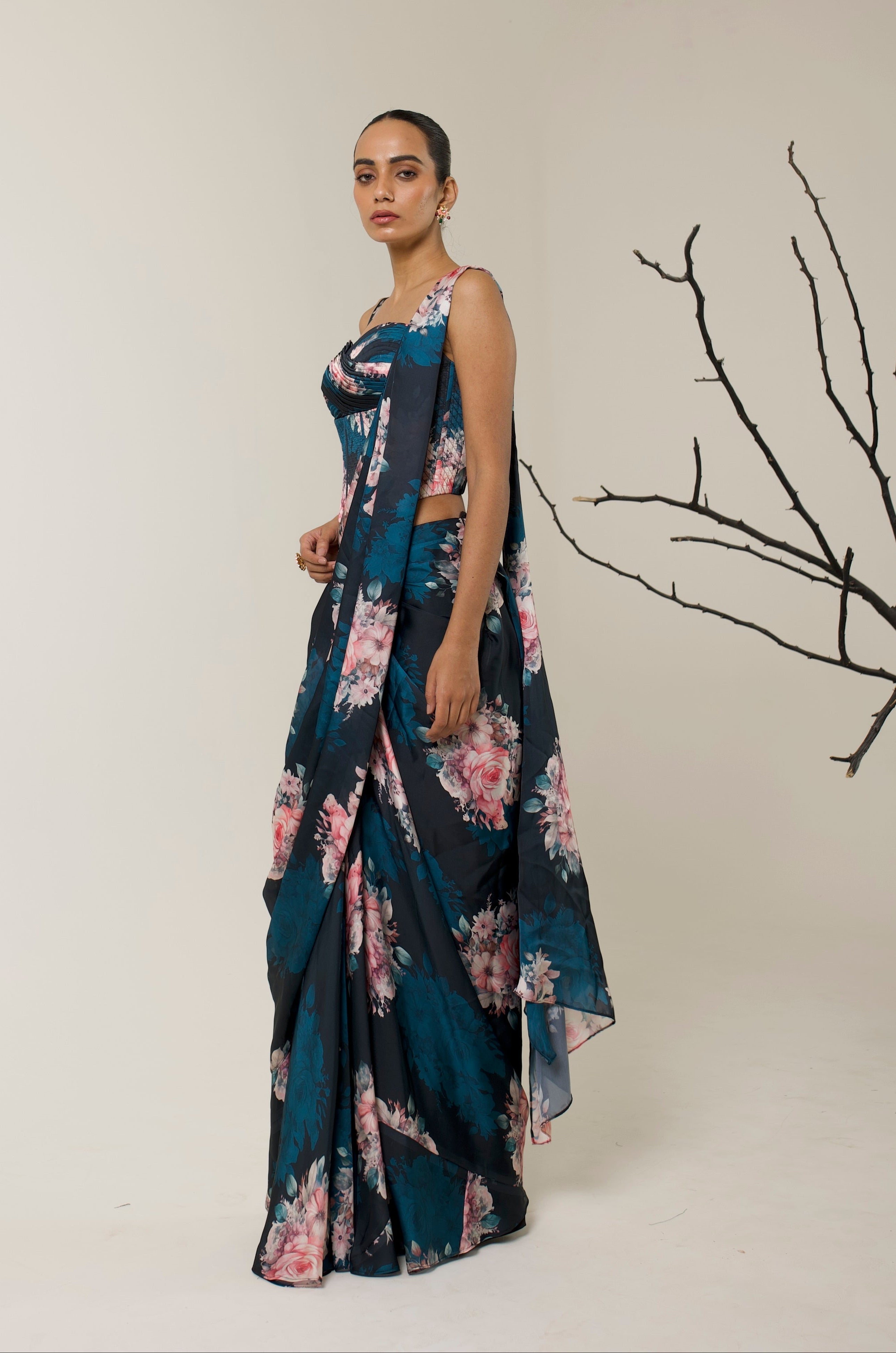 BLUEBELL CORSET SAREE