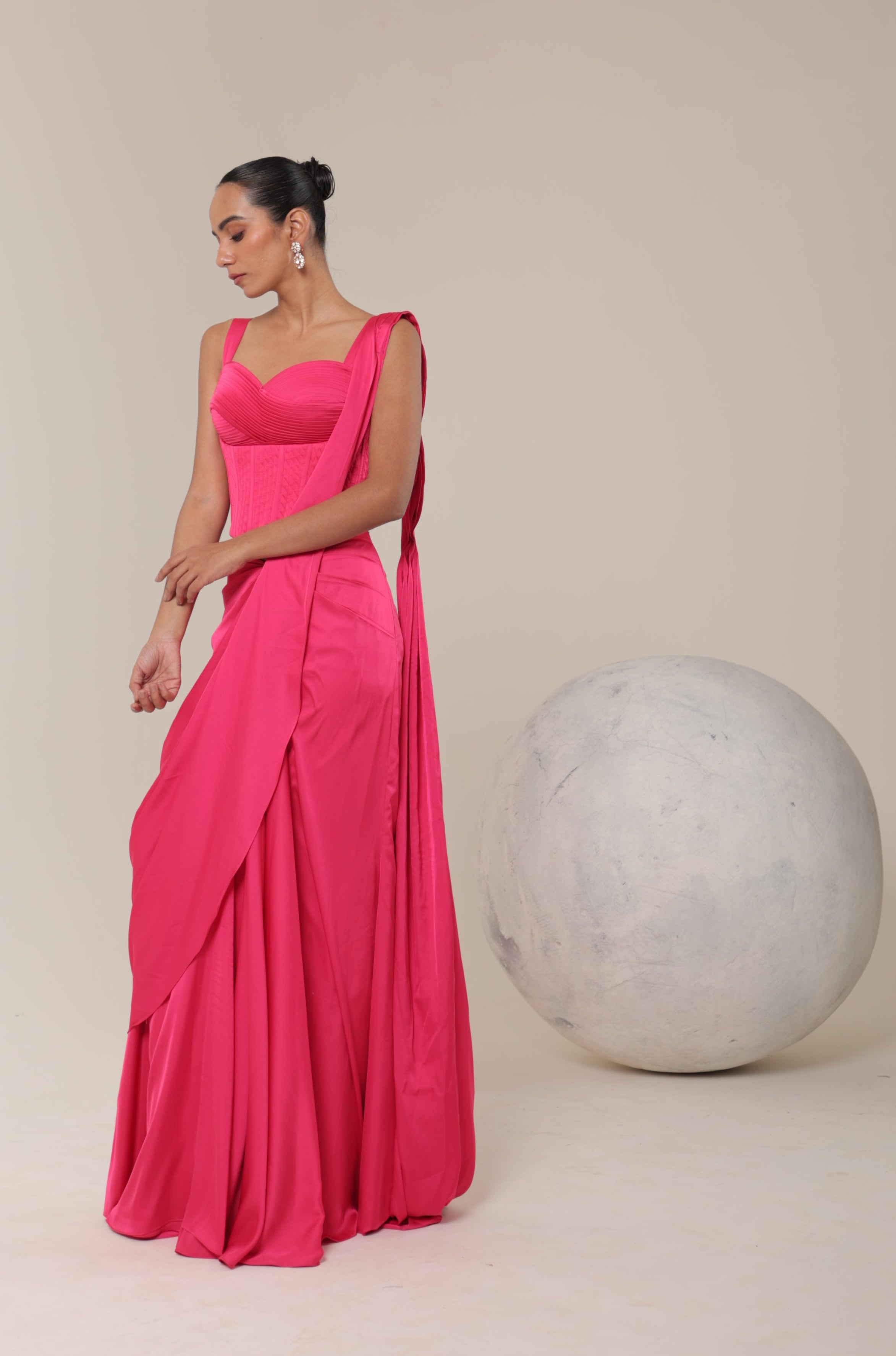 GOLABI CORSET SAREE
