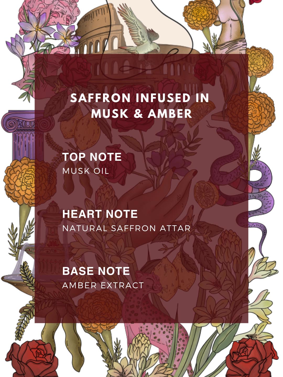 Saffron Infused in Musk & Amber